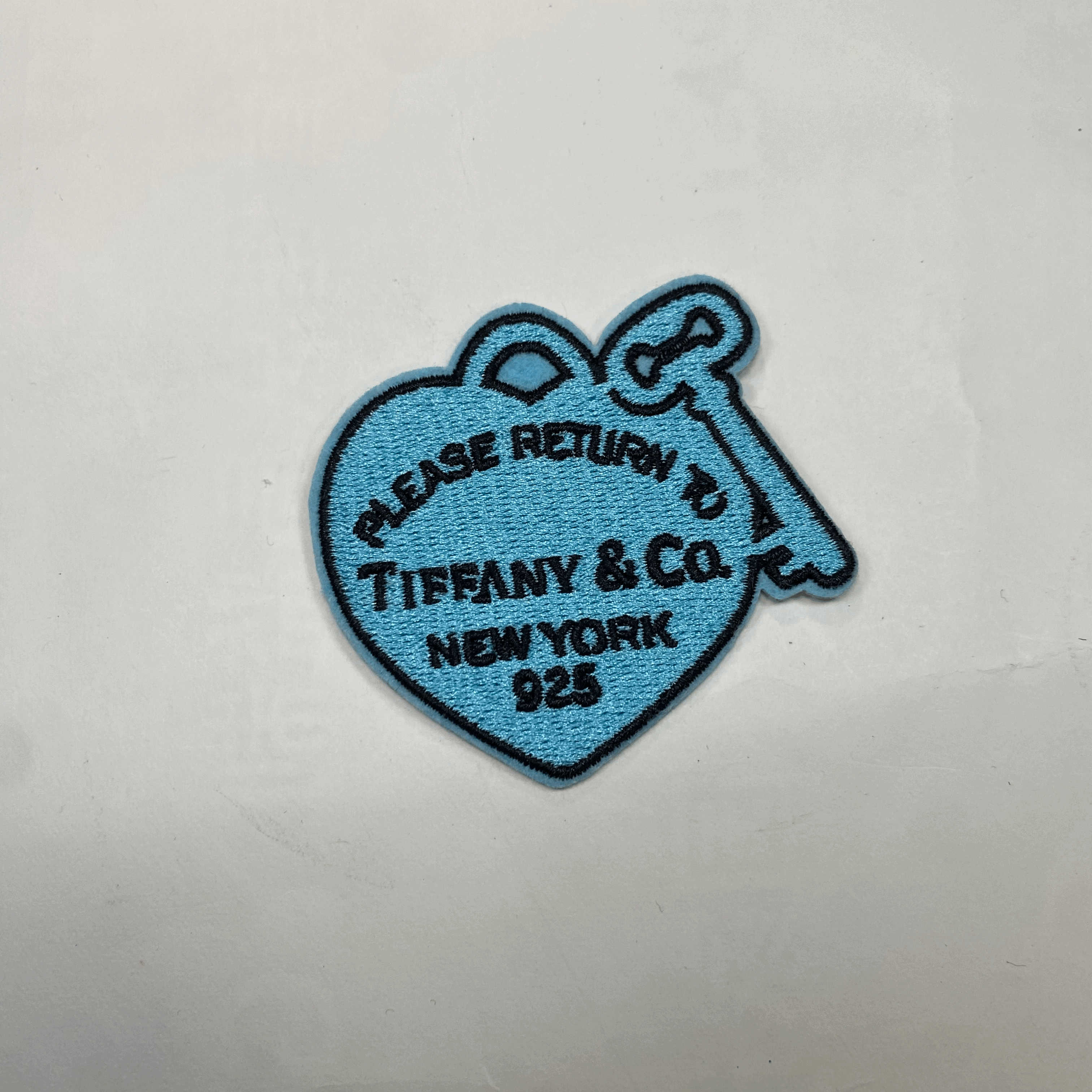Small and small (ironed) Tiffany patch