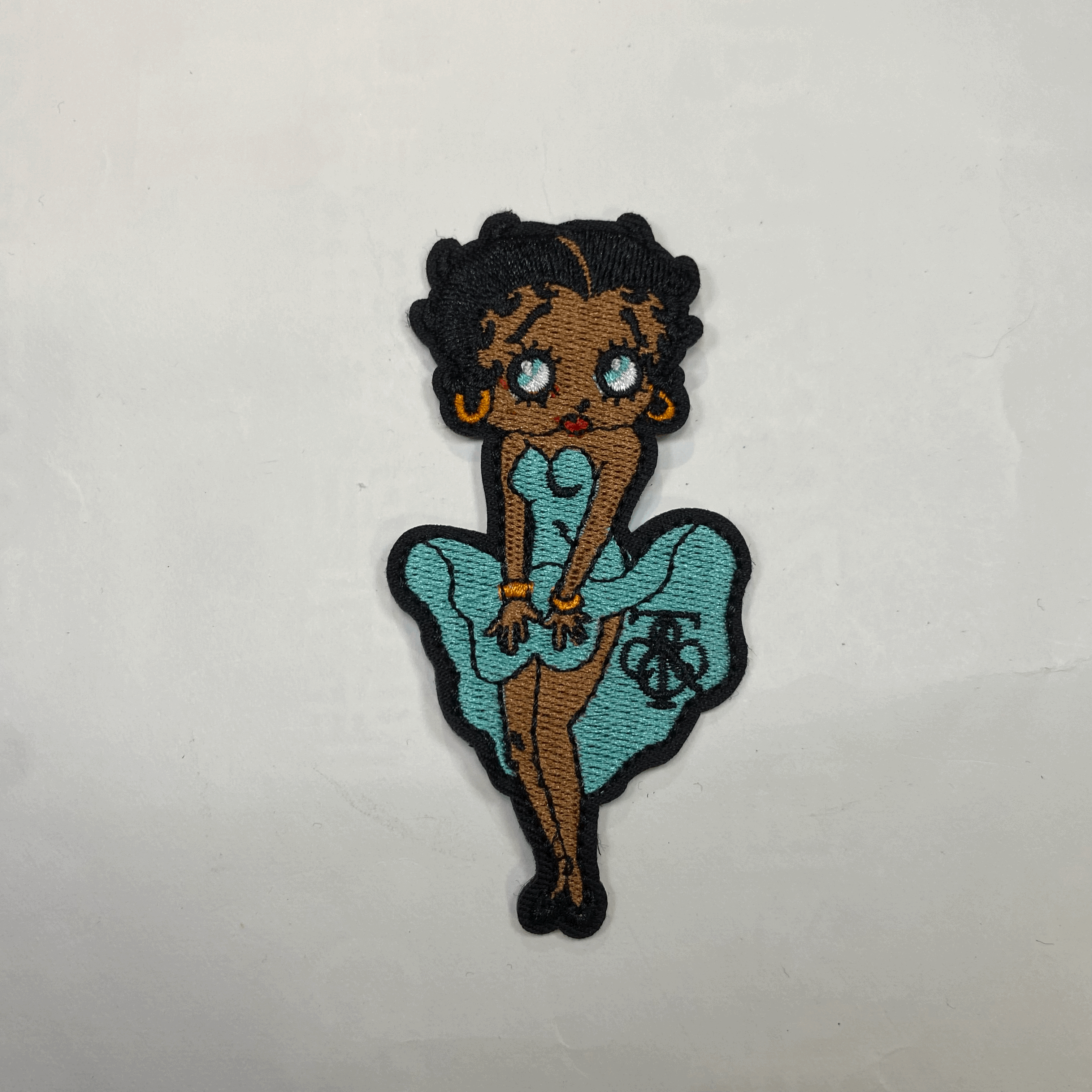 Small and small (ironed) Tiffany patch