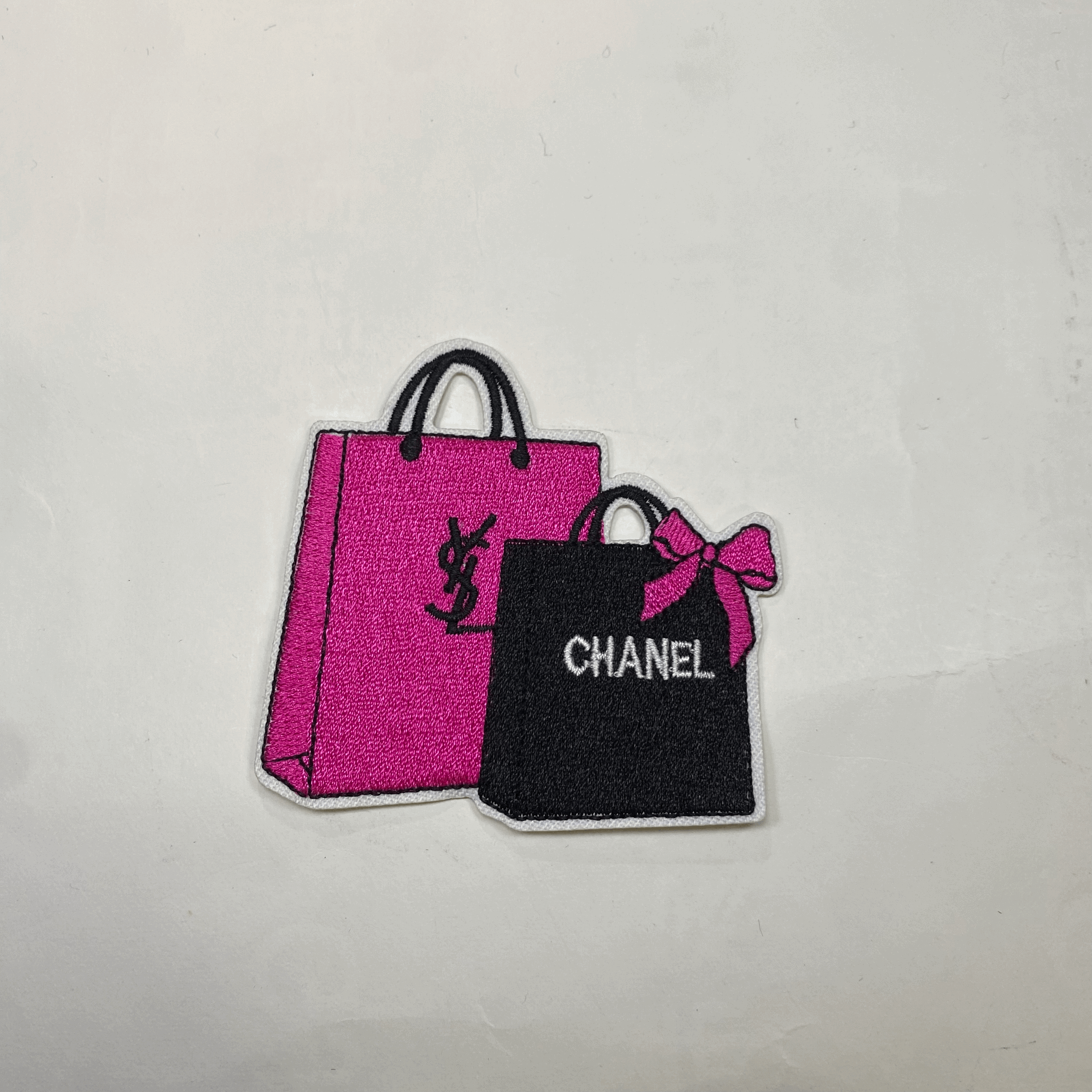 medium and small (roning & sewing) YSL patch 2