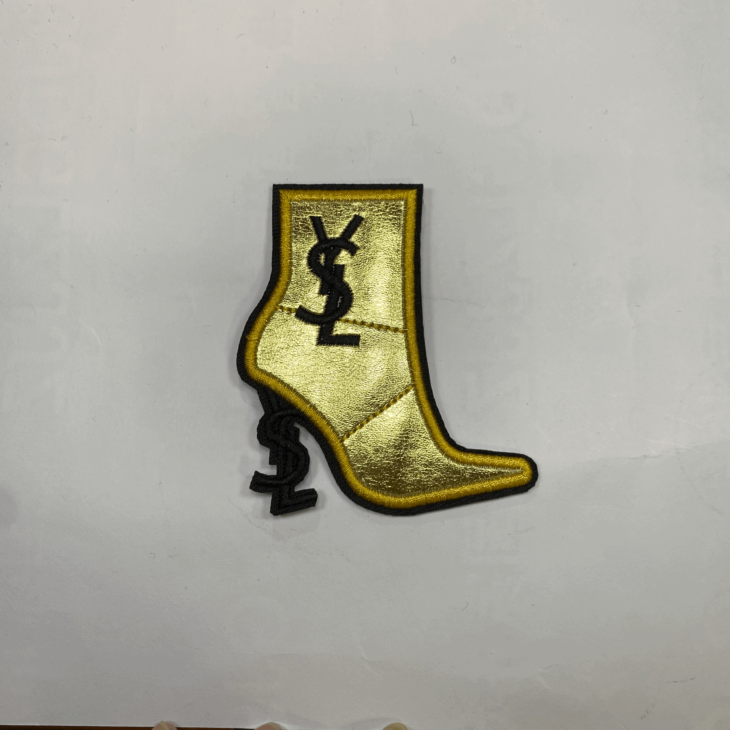 medium and small (roning & sewing) YSL patch 1
