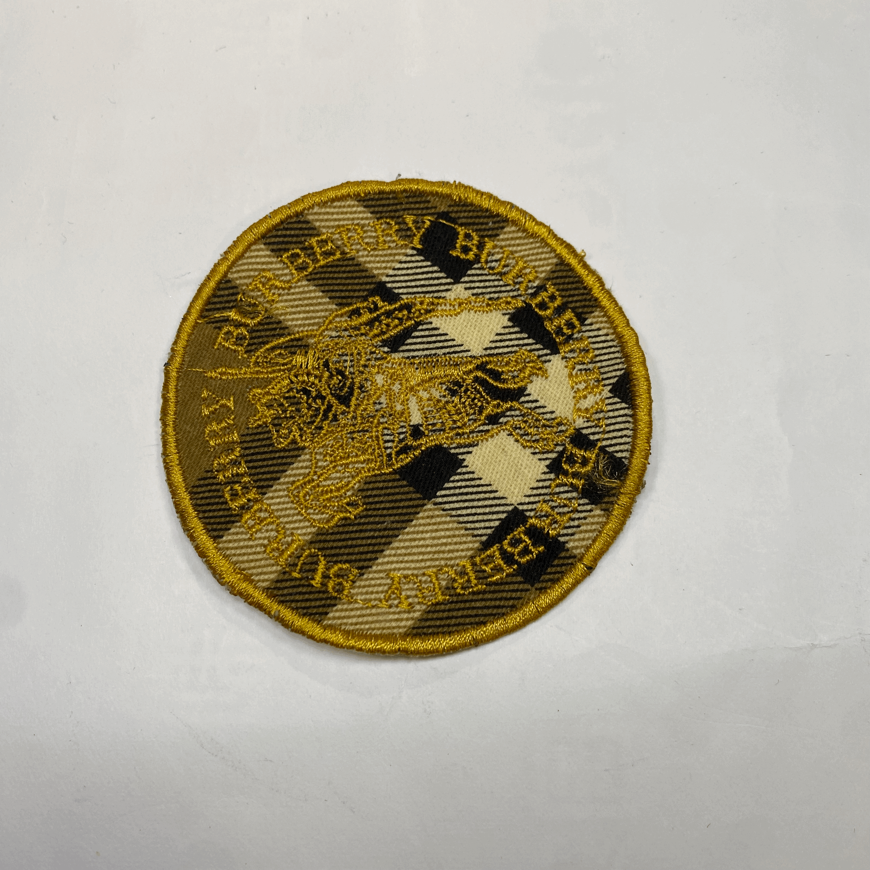 medium and small (roning & sewing) Burberry patch 1