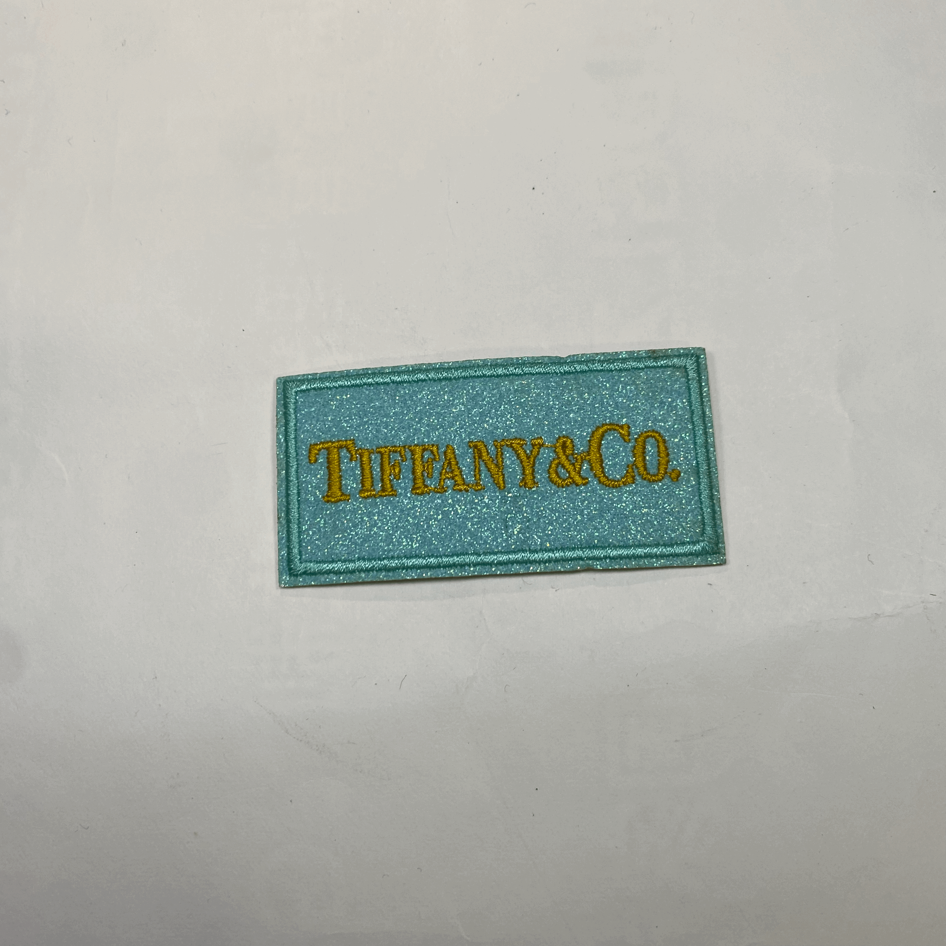 Small and small (ironed) Tiffany patch