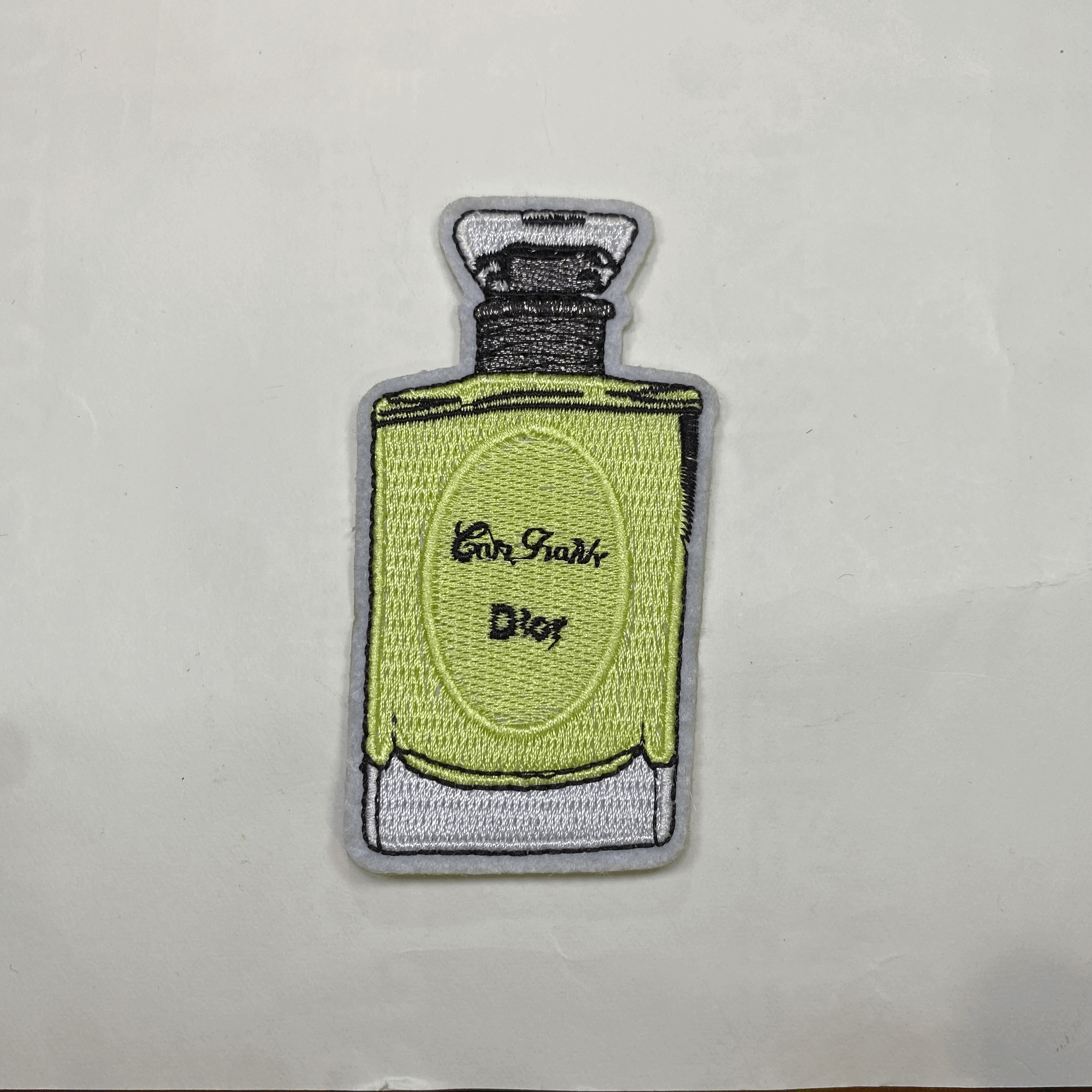 medium and small (roning & sewing) Dior patch 1