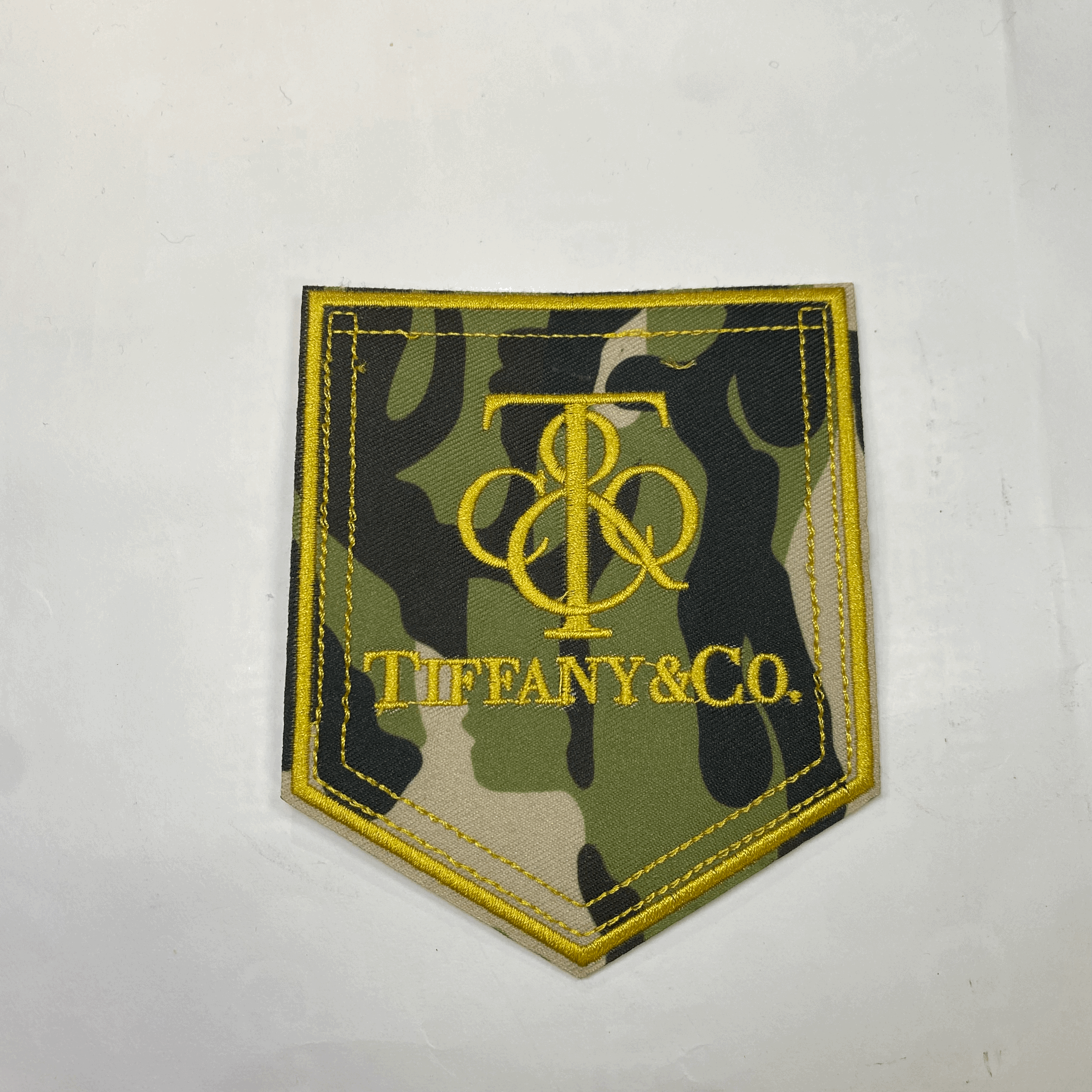 medium and small  (ironed&sewing) Tiffany patch 2