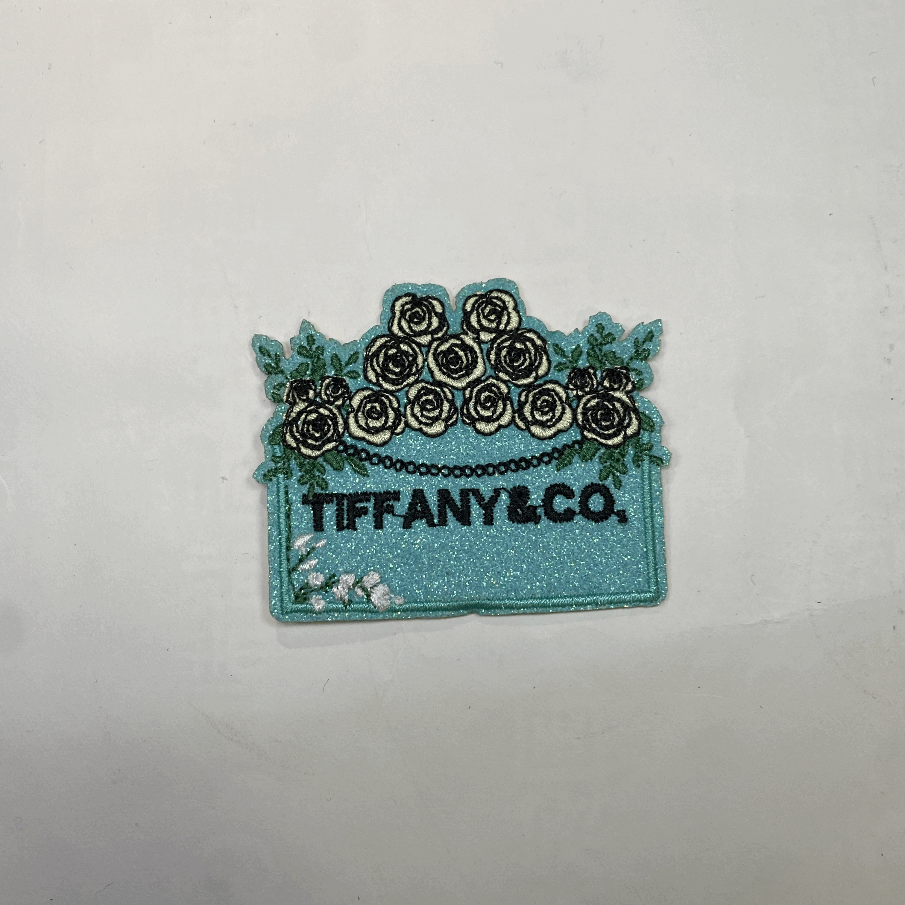 medium and small  (ironed&sewing) Tiffany patch 2