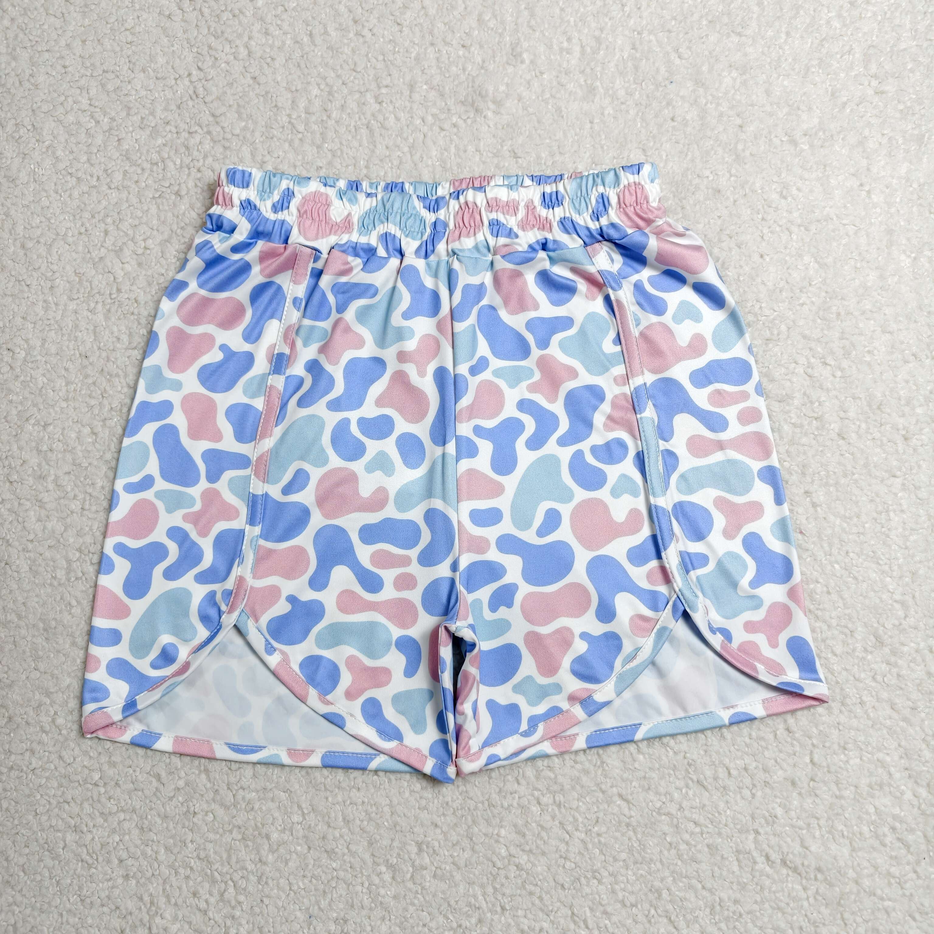SS0859 RTS adult clothes camo adult women summer shorts 