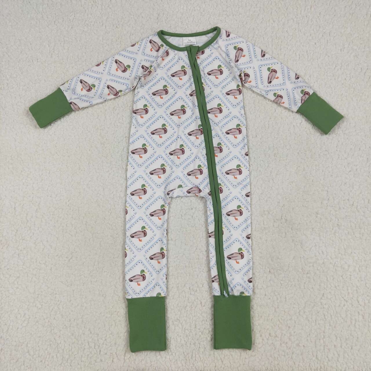 LR2269 RTS baby boy clothes mallard boy winter romper