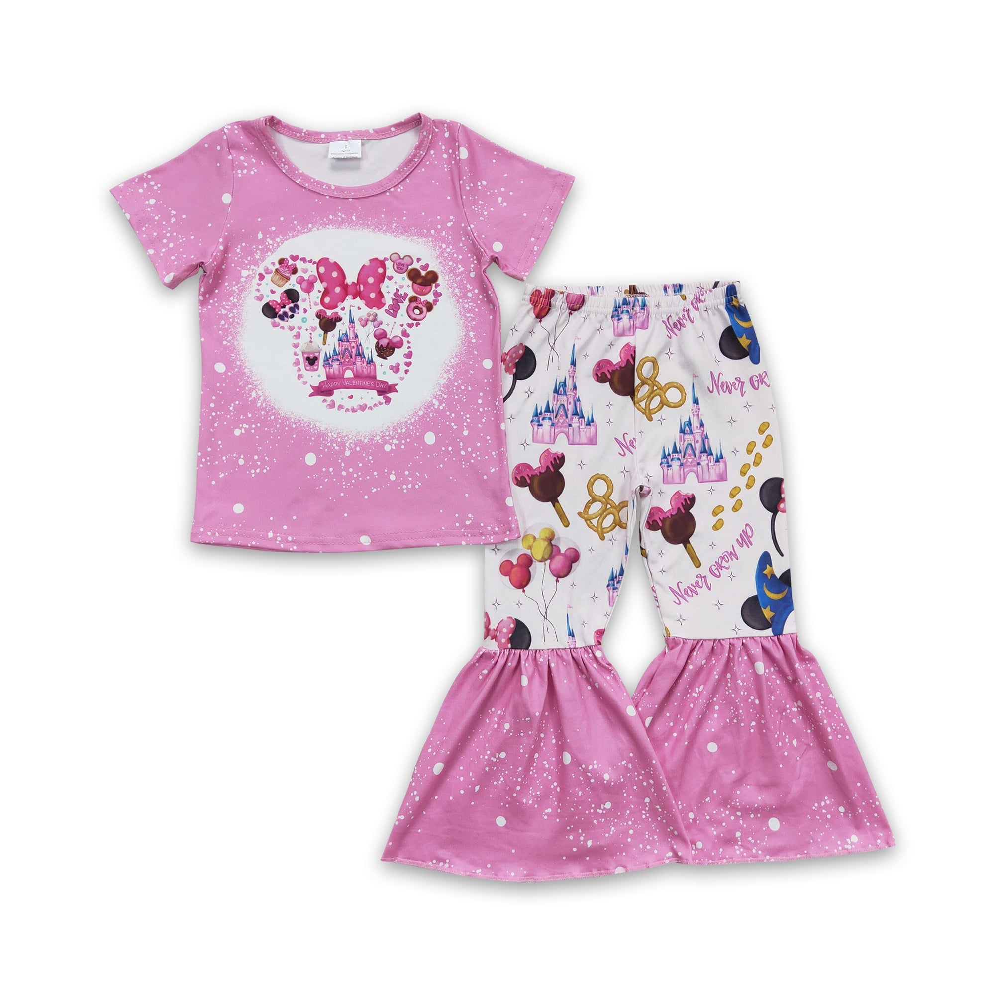 GSPO0251 baby girl clothes cartoon pink spring fall outfits-promotion 2025.4.19 $5.5