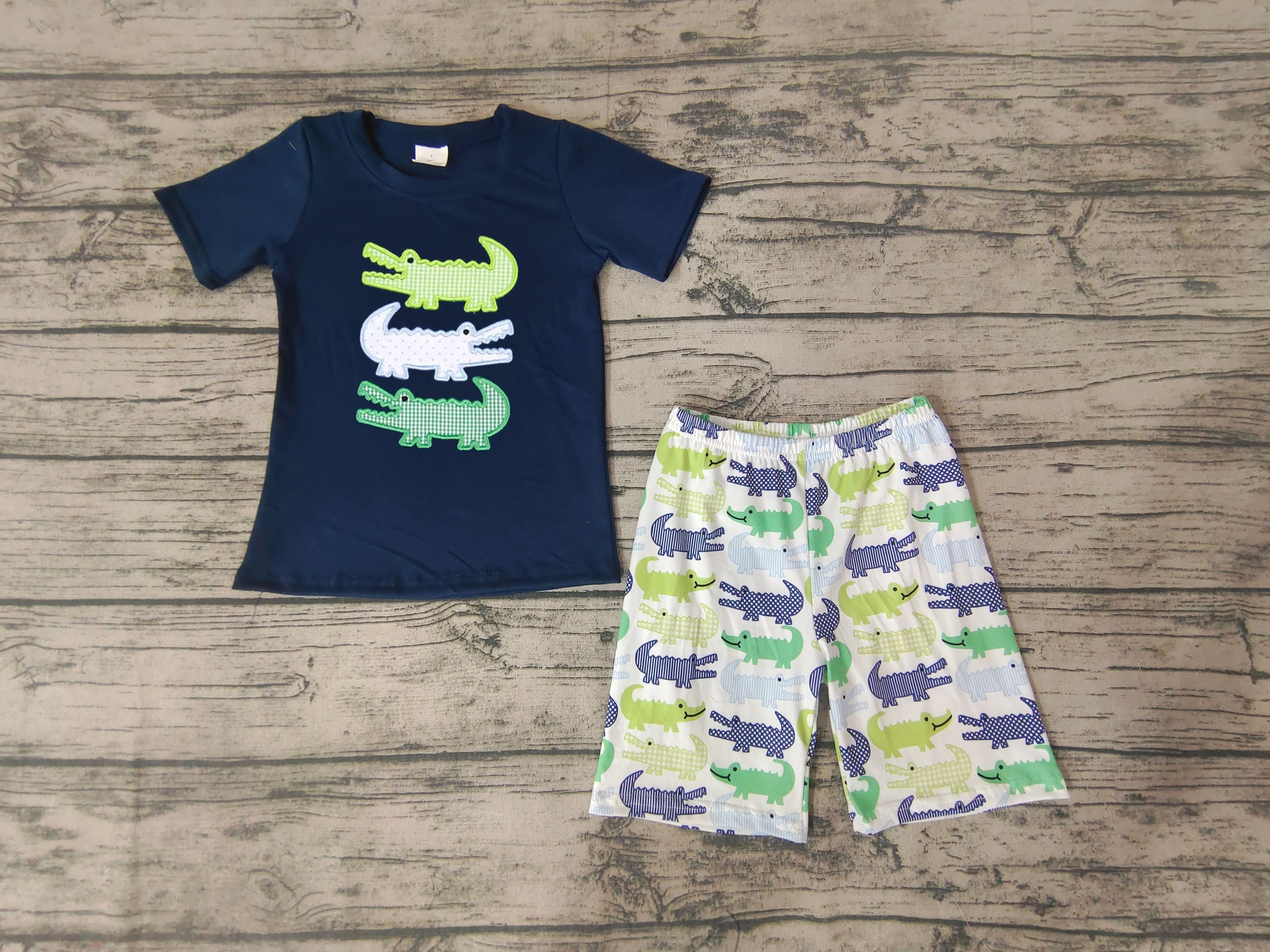 BSSO0132 baby boy clothes embroidery summer outfits embroidered-promotion $5.5 2026.3.14