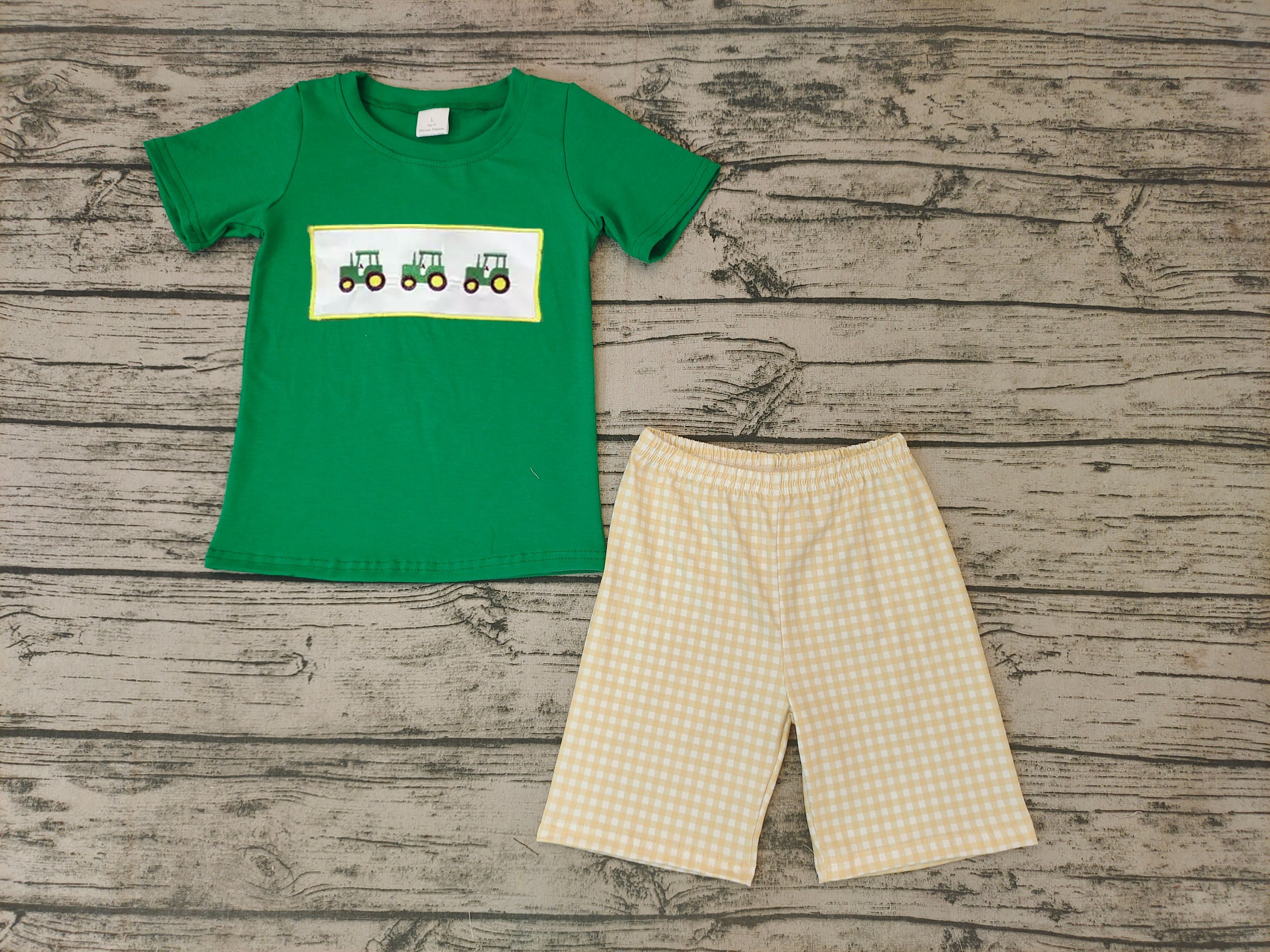 BSSO0126 baby boy clothes  summer outfits shorts set-promotion 2025.5.17 $5.5