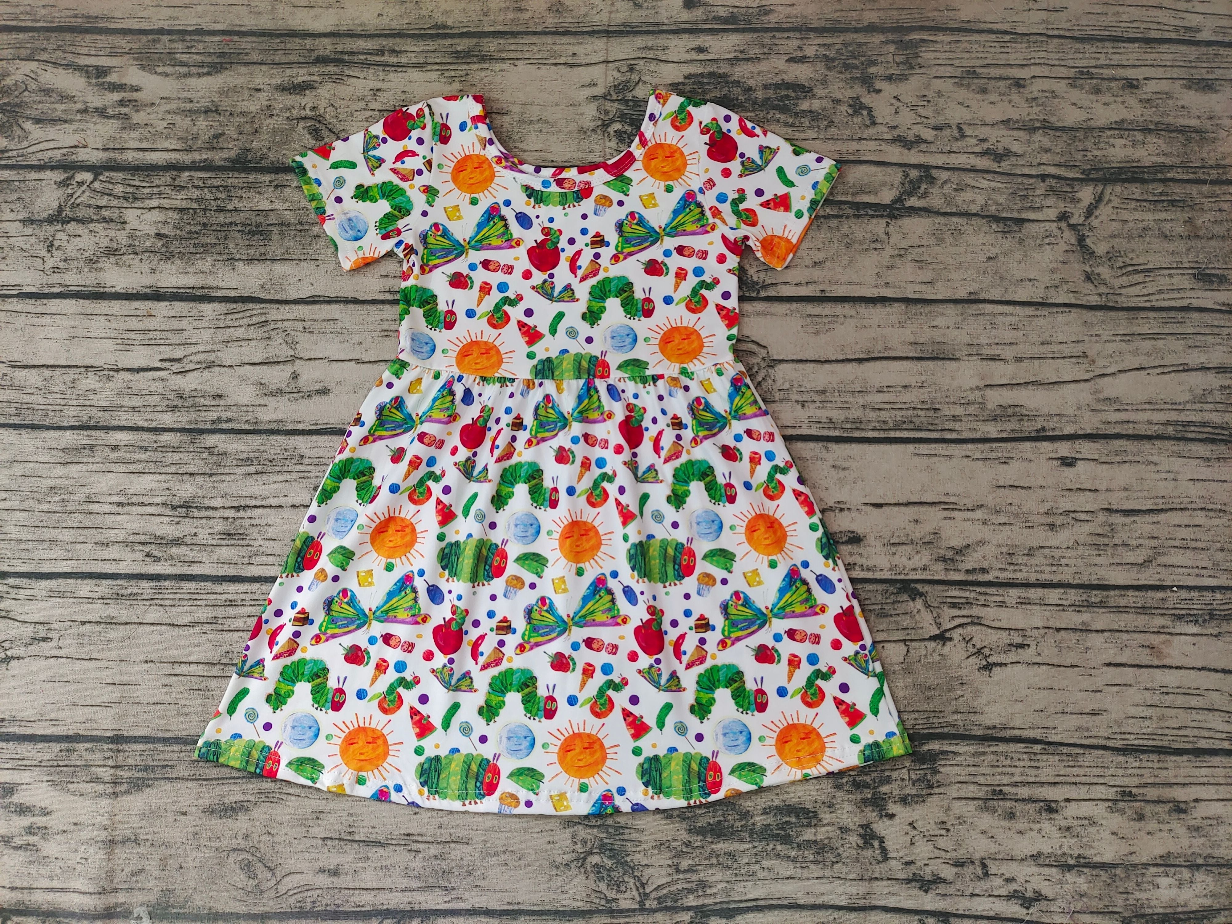 GSD0224 baby girl clothes summer dress flower girl dresses-promotion 2025.4.5 $5.5