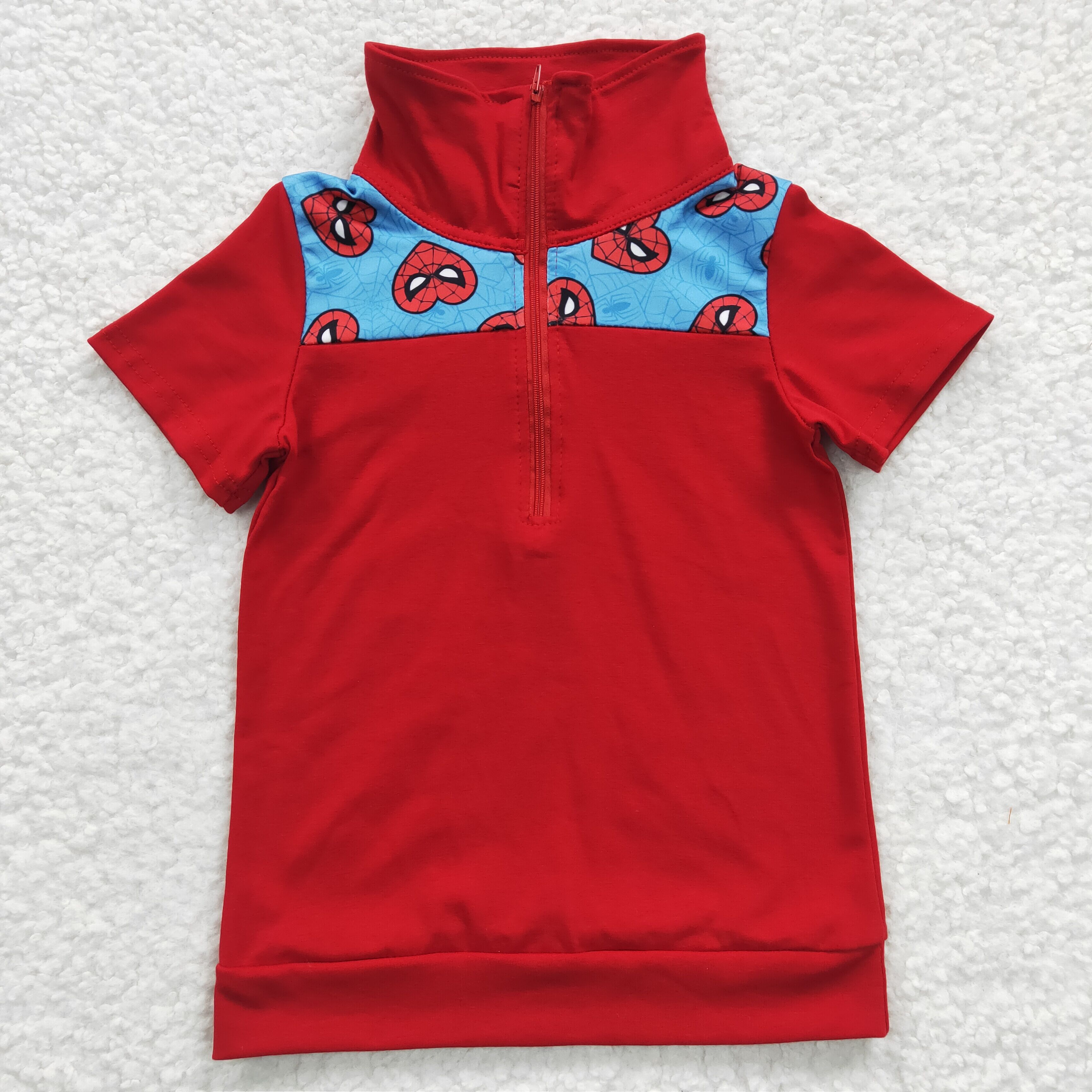 BT0158 kids clothes red cartoon summer tshirt-promotion 2024.12.14 $5.5