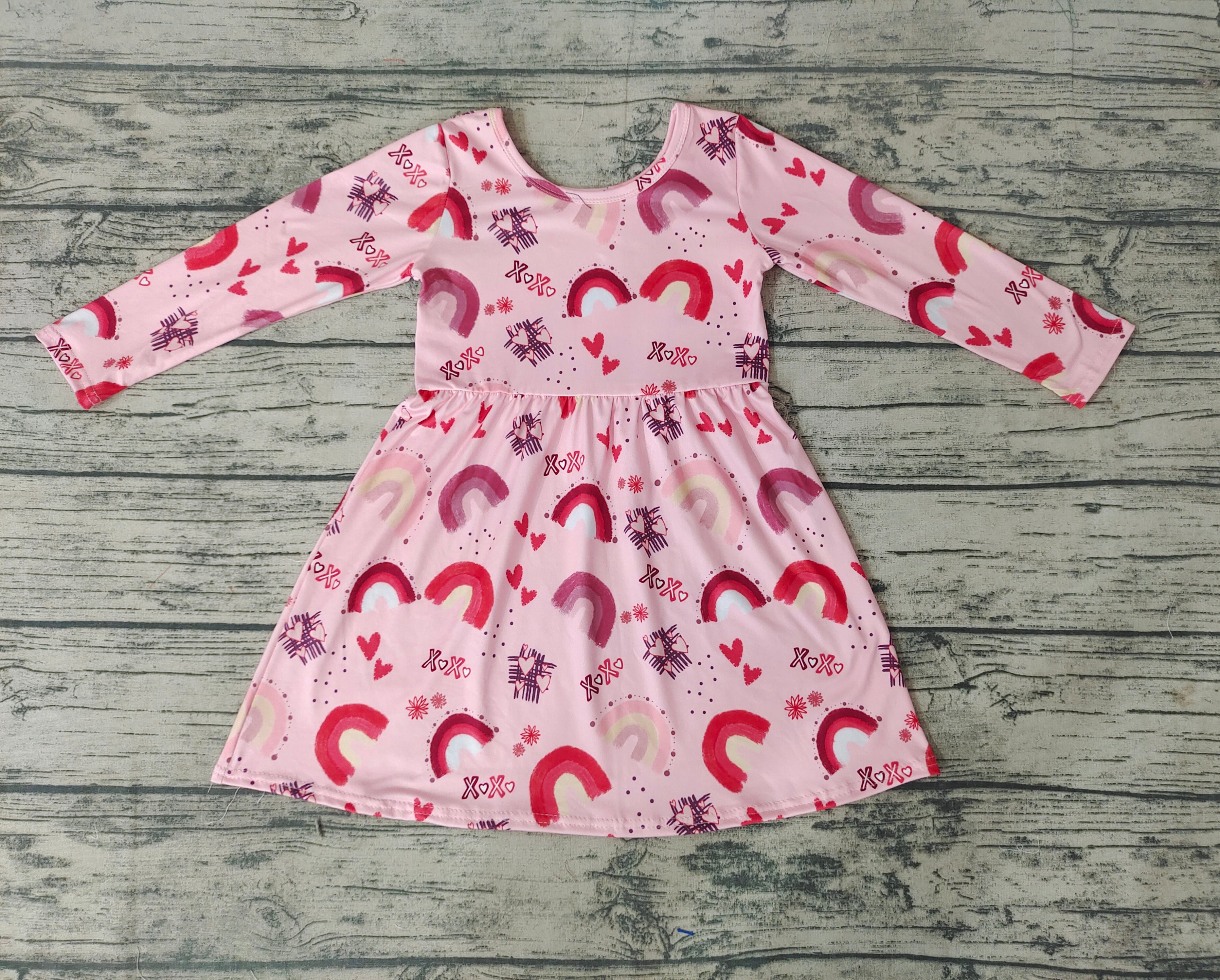 GLD0178 baby girl clothes valentines day dress-promotion 2025.11.8 $5.5