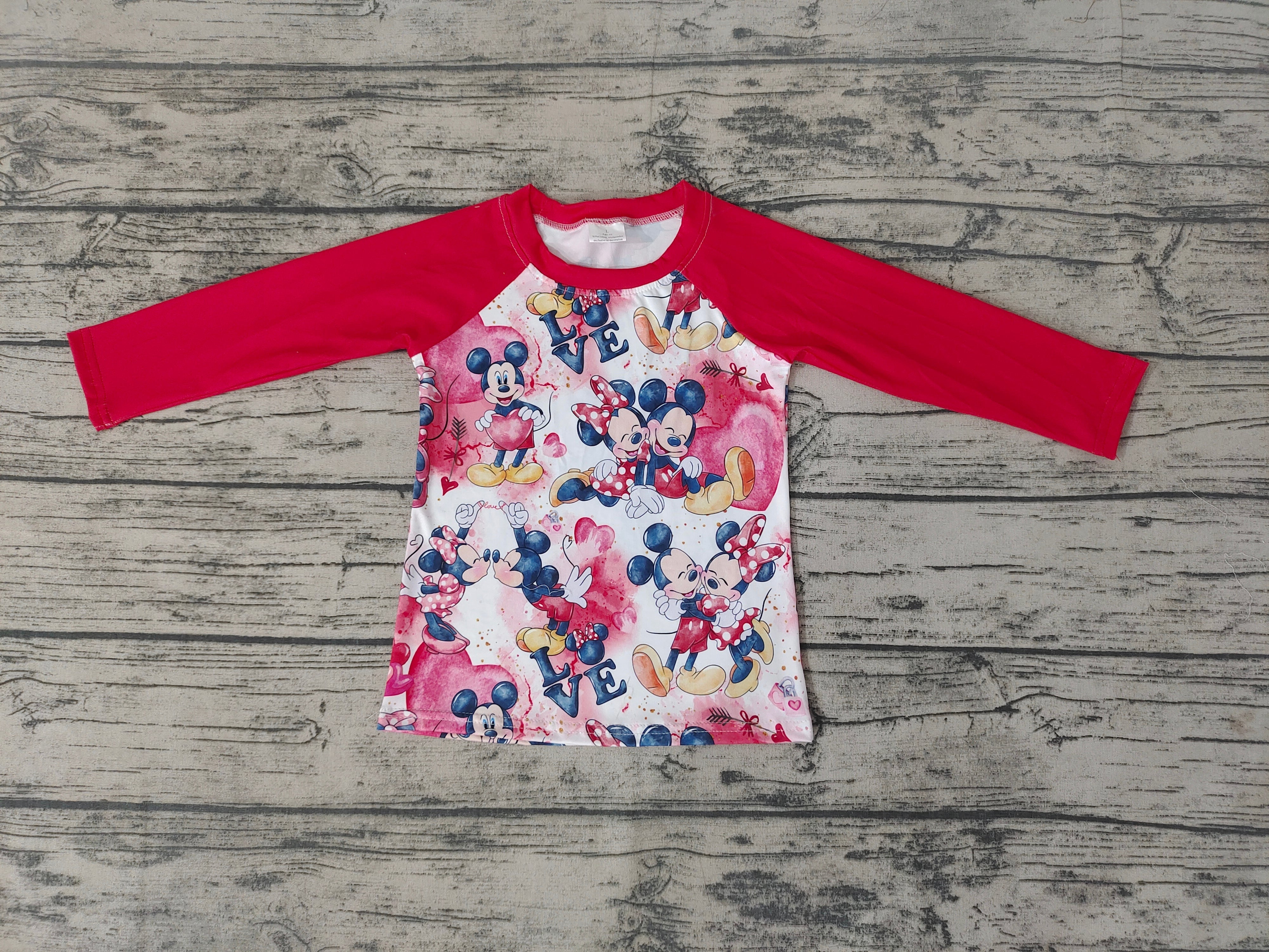 BT0157  baby boy clothes valentines day shirt-promotion $2.99 2026.1.17