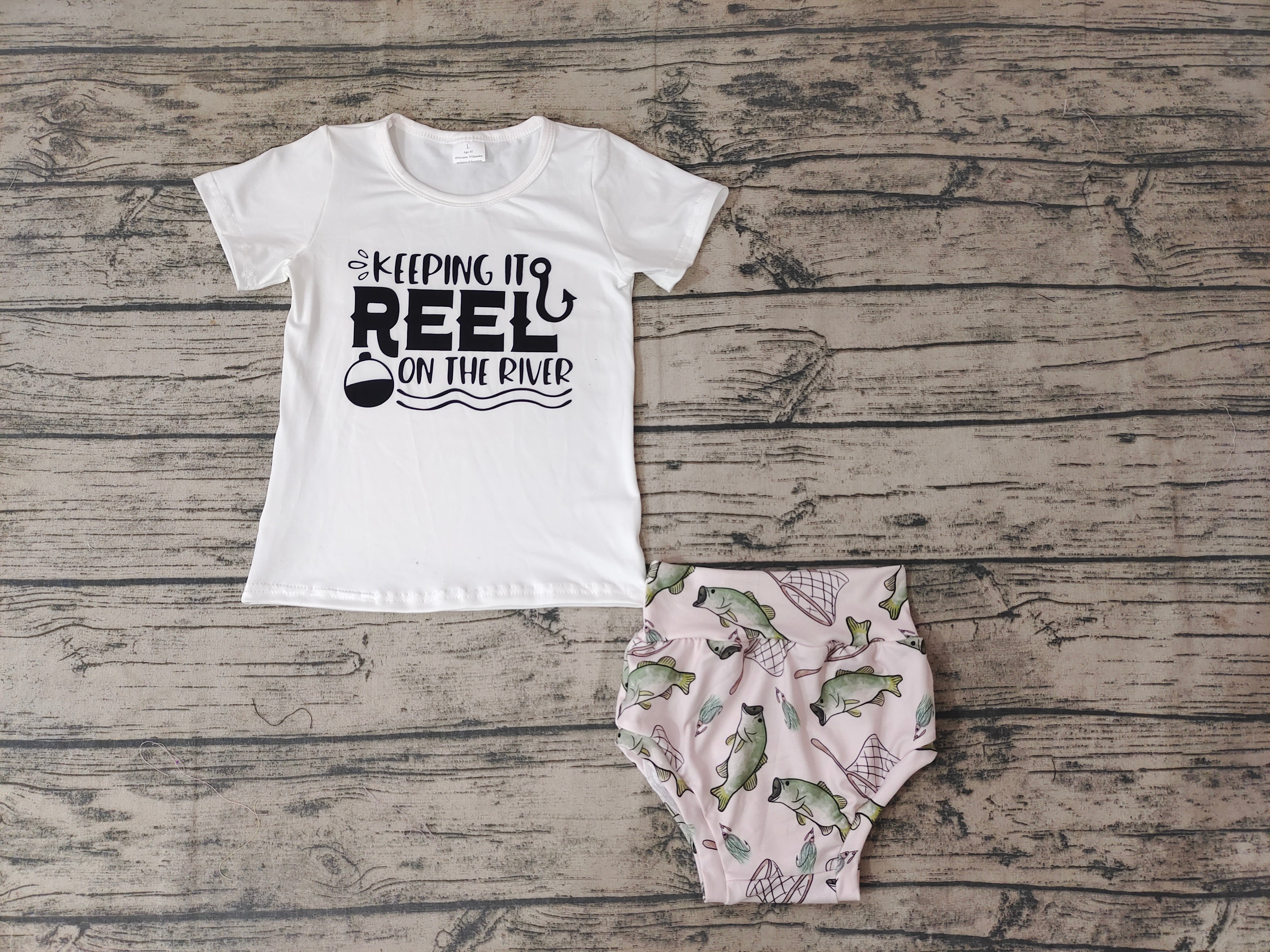 GBO0087 baby clothes summer bummies set bloomer outfit-promotion 2025.6.7 $5.5