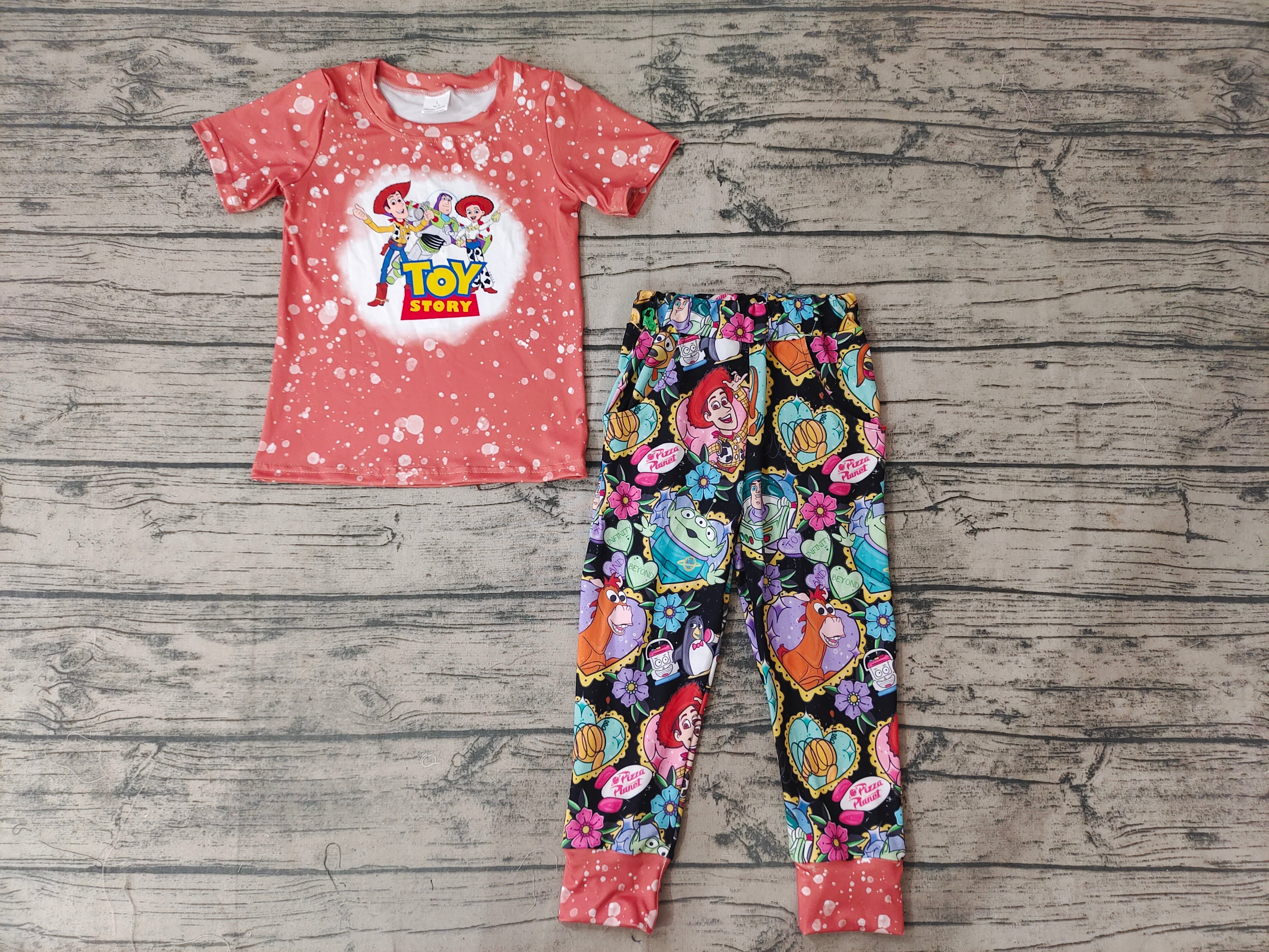 BSPO0094 toddler boy clothes cartoon fall spring set-promotion $5.5 2026.1.31