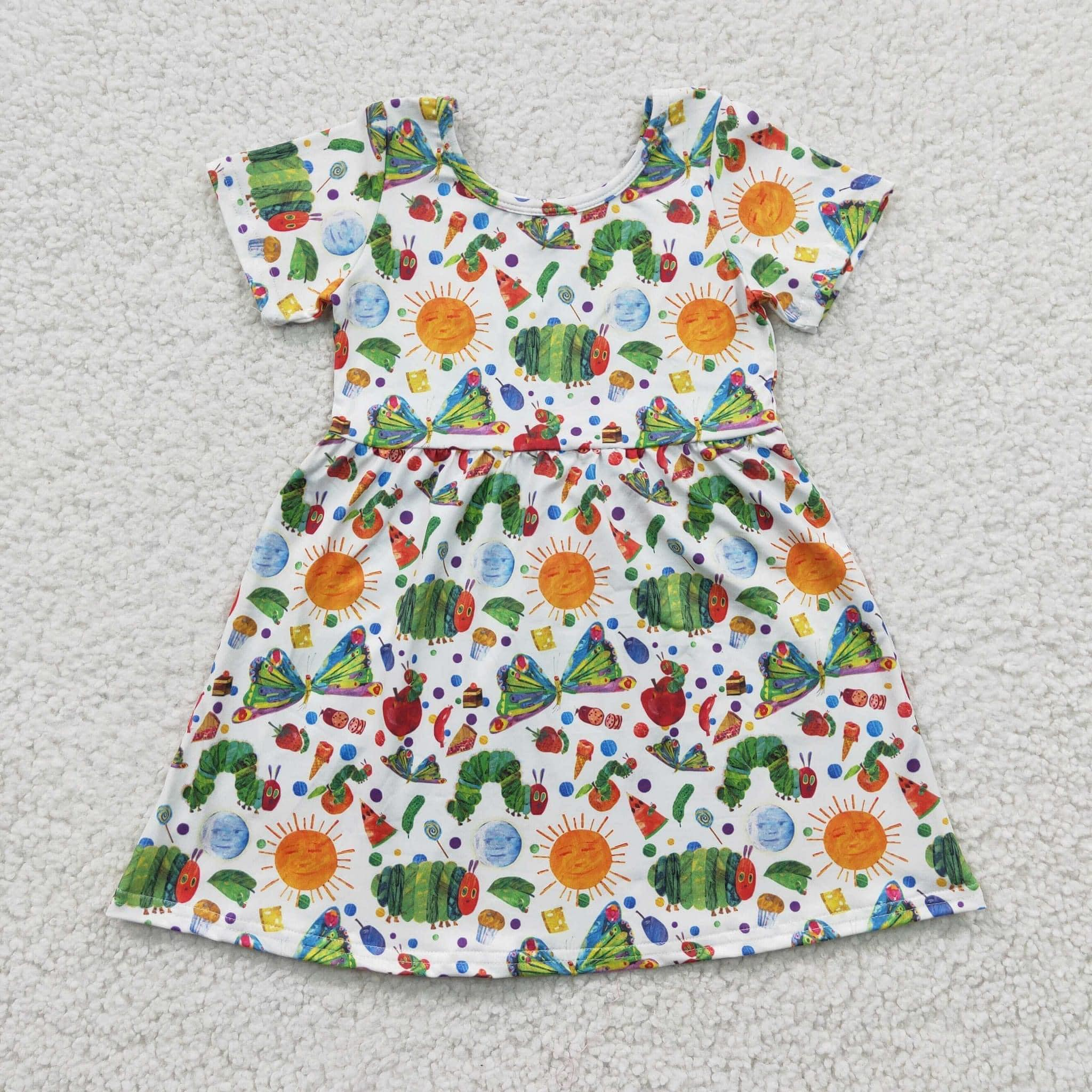 GSD0224 baby girl clothes summer dress flower girl dresses-promotion 2025.4.5 $5.5