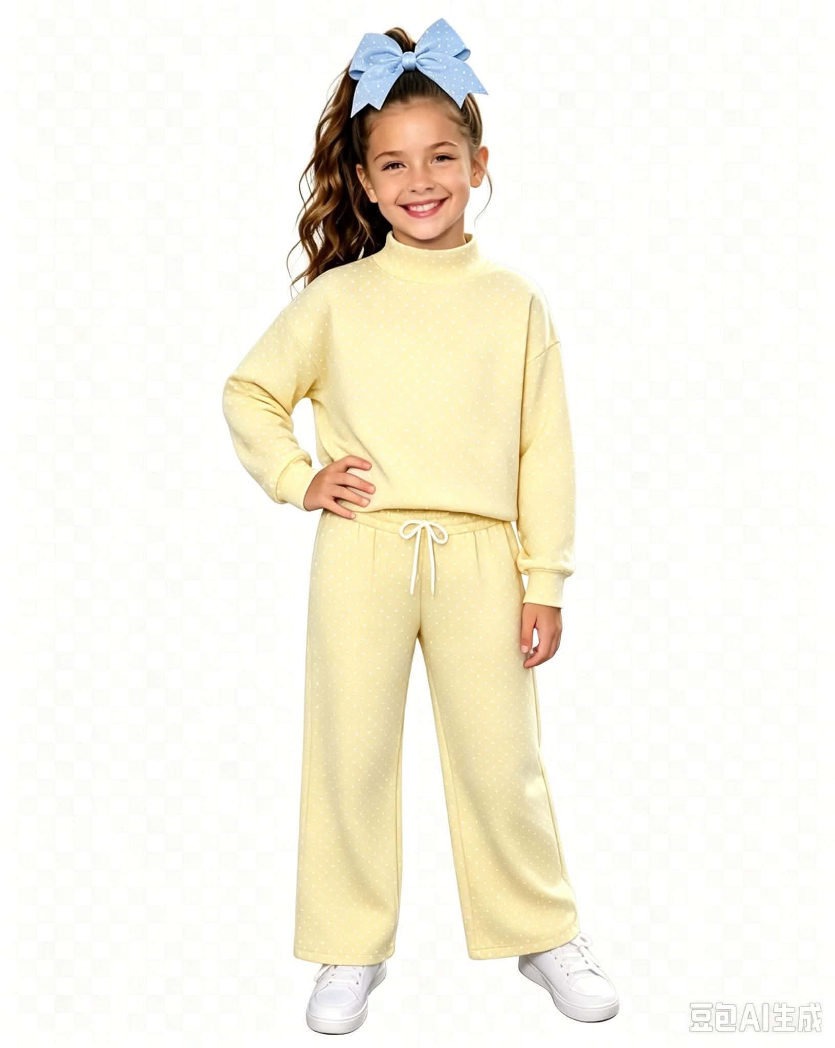 Custom order MOQ:5pcs each design kids girl clothes girl pants set B102
