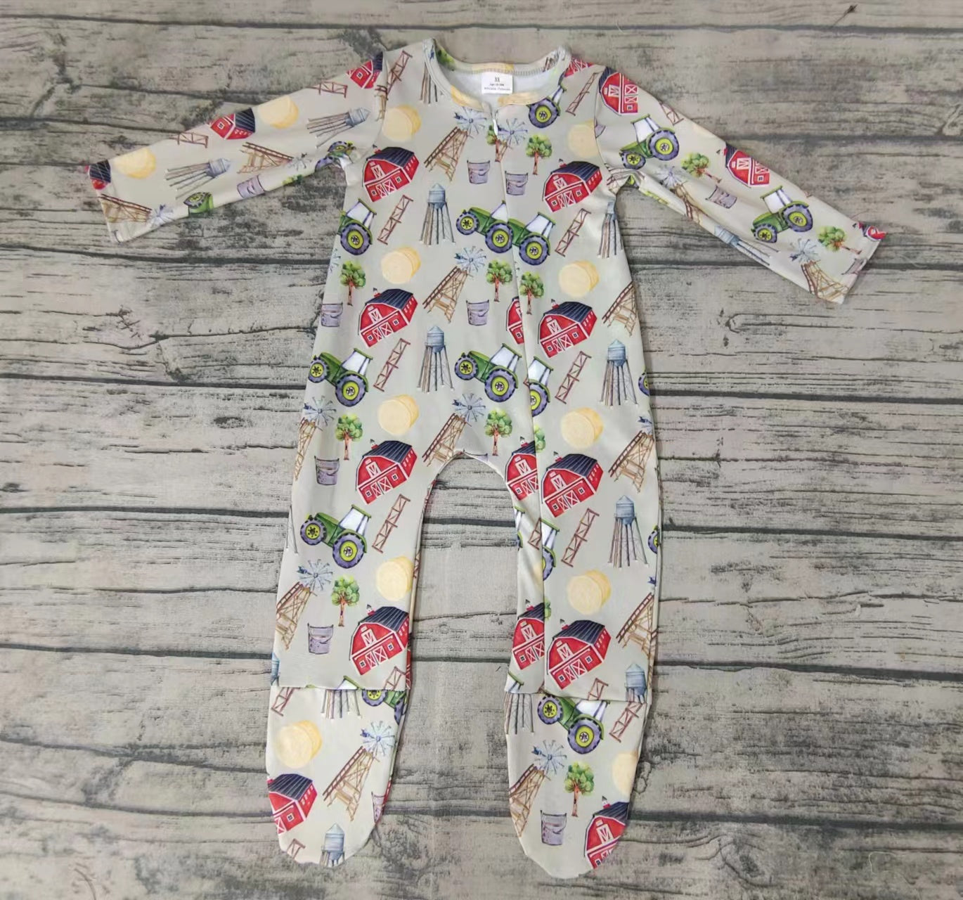 LR0099 baby clothes new born kids zipper romper-promotion 2024.11.16 $5.5