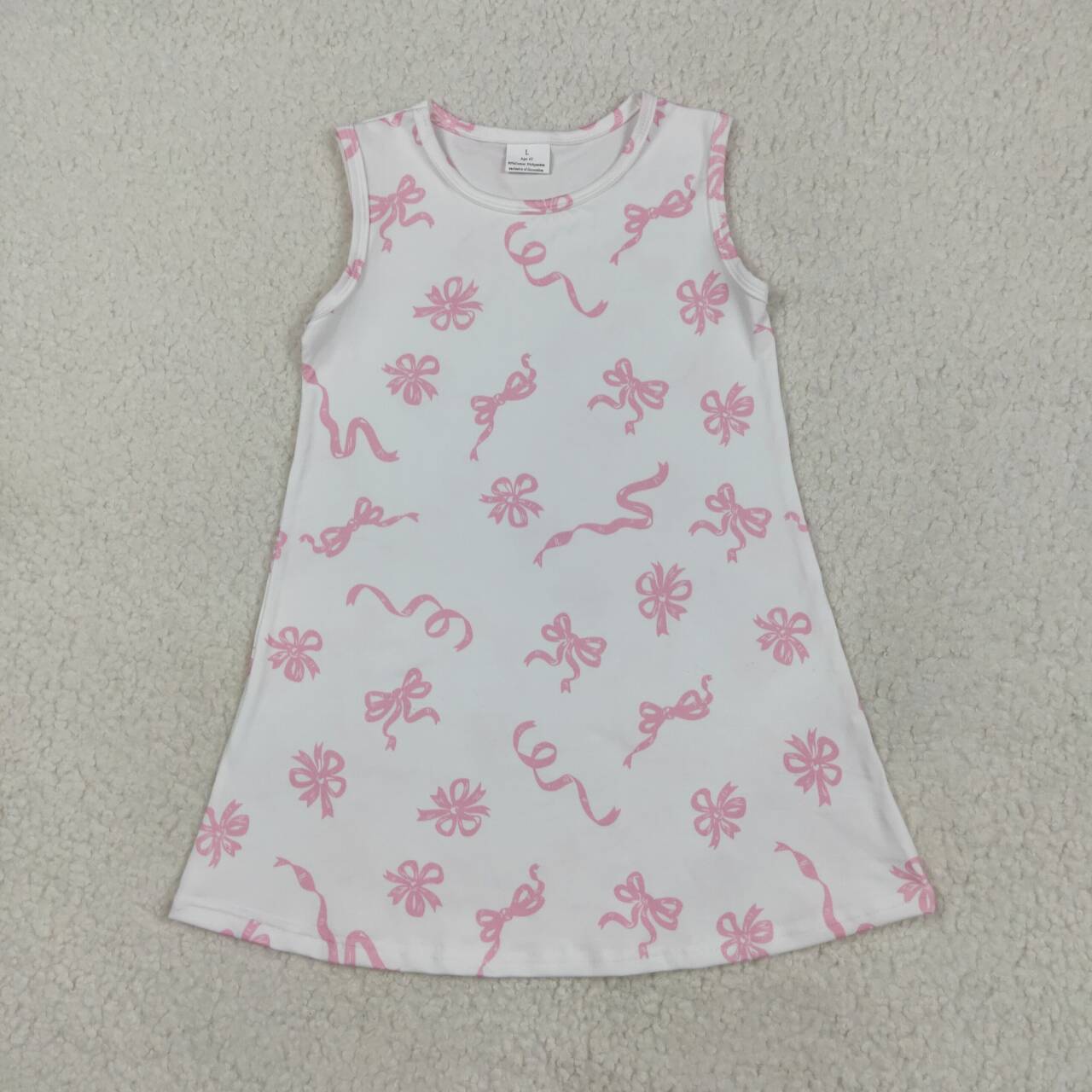 GSD2083 RTS toddler clothes bows girl summer dress 