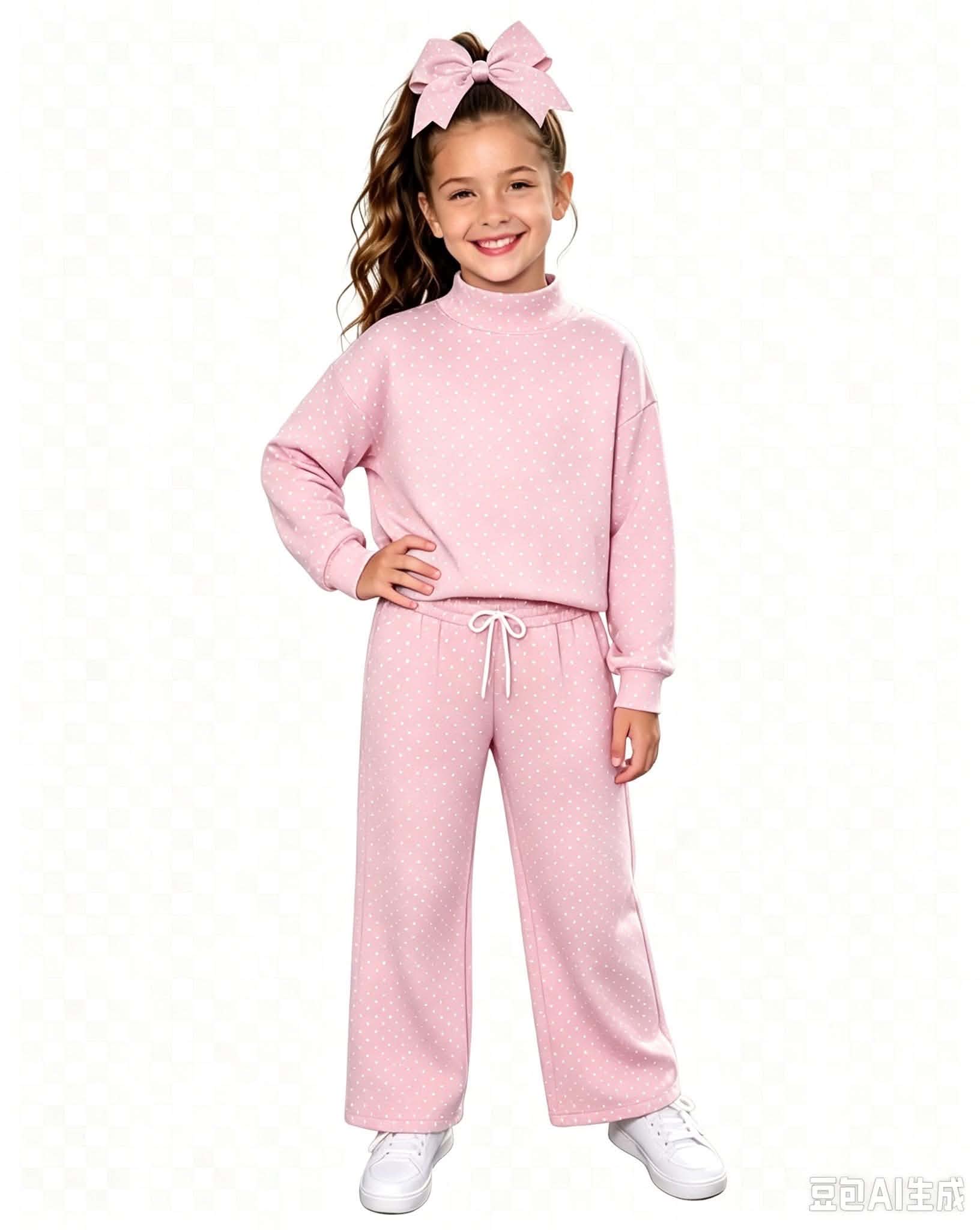 Custom order MOQ:5pcs each design kids girl clothes girl pants set B101