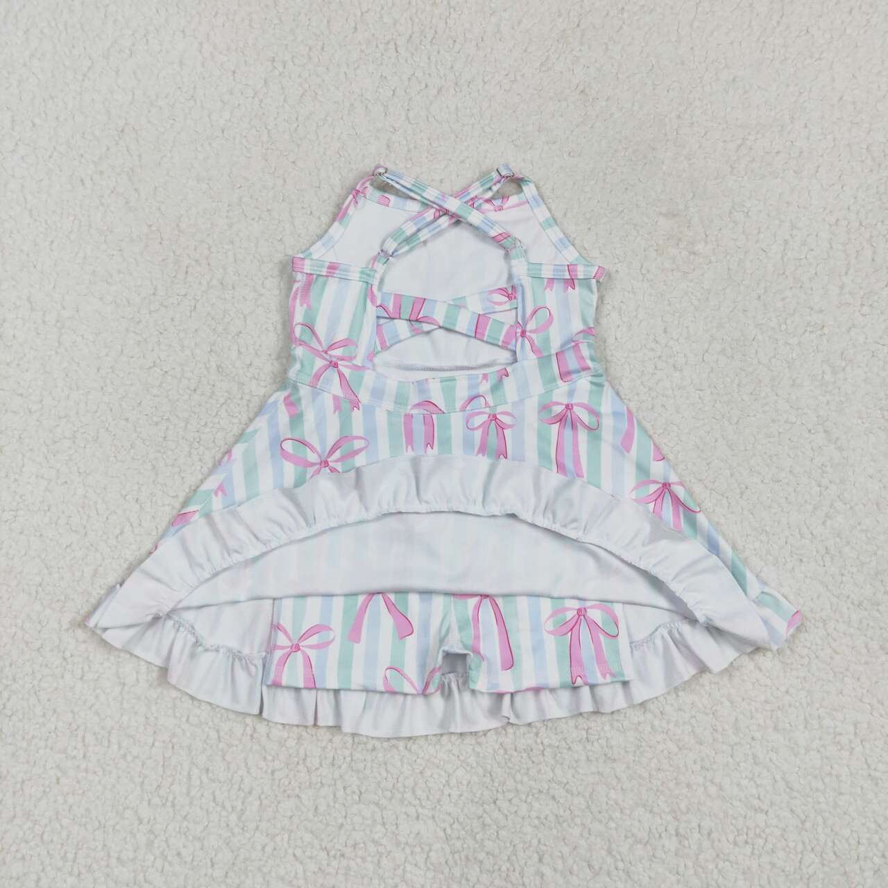 GSD2297 RTS  toddler clothes flower girl summer dress yoga clothes 