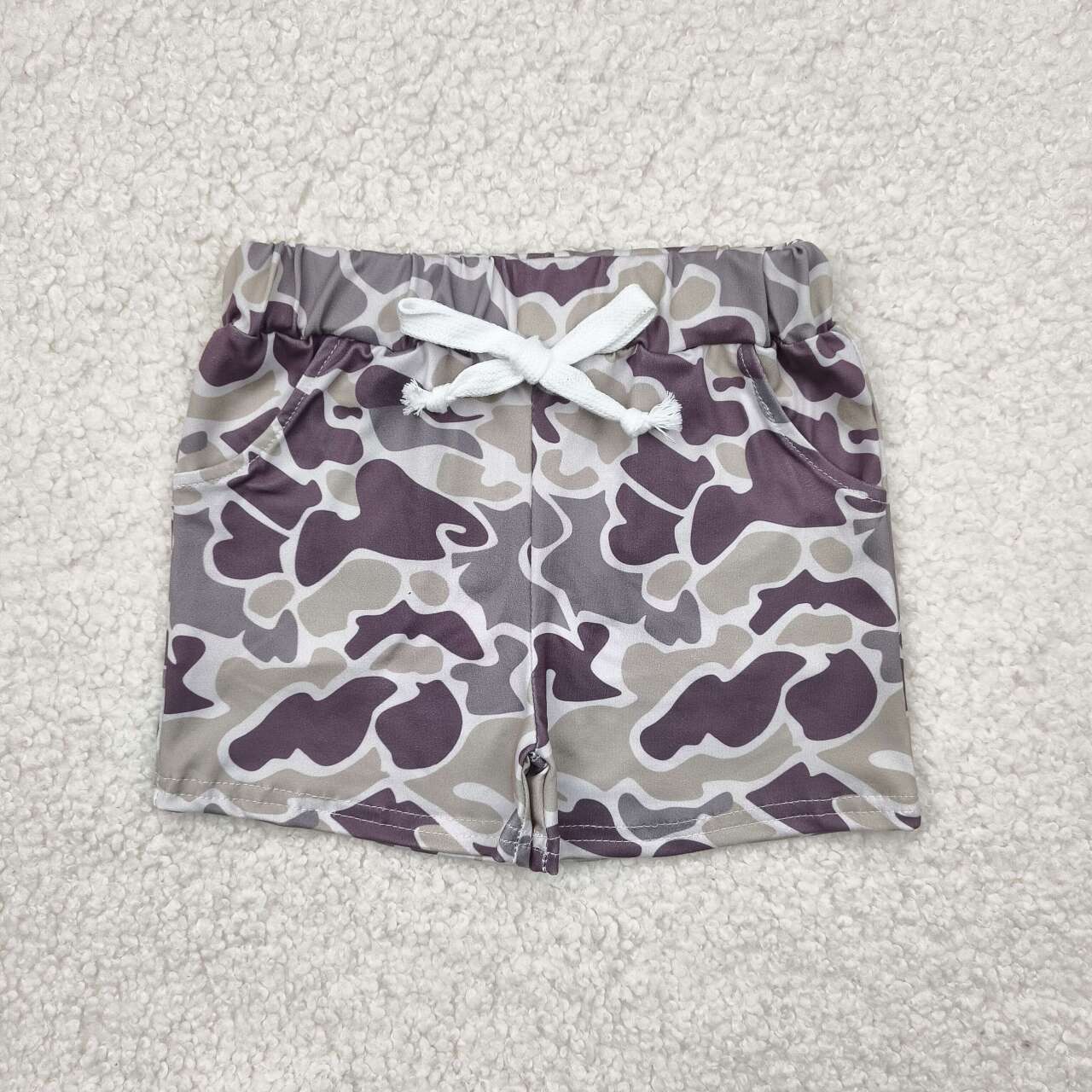 SS0454 RTS baby boy clothes camo boy summer shorts 