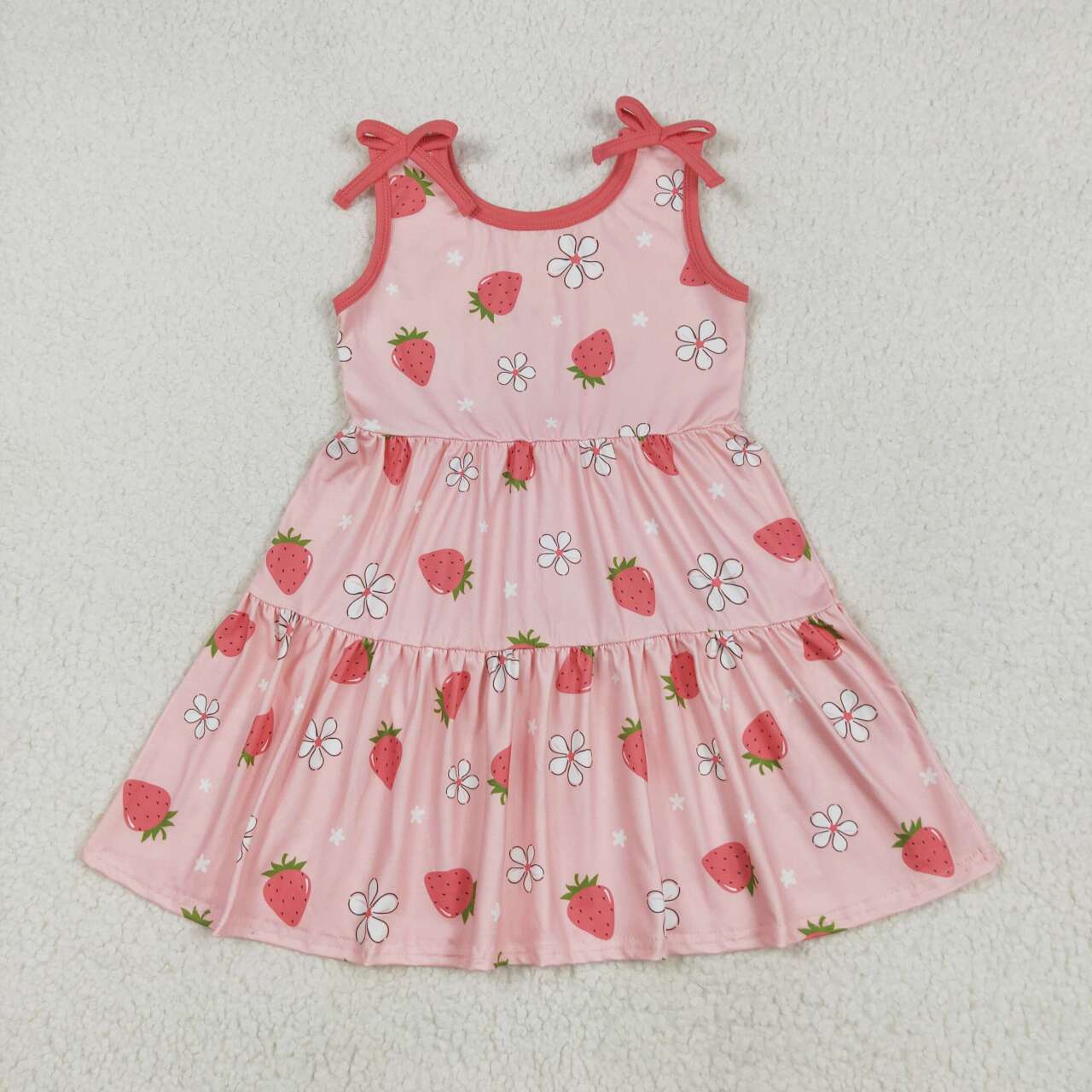 GSD2159 RTS clothes strawberry girl summer dress 