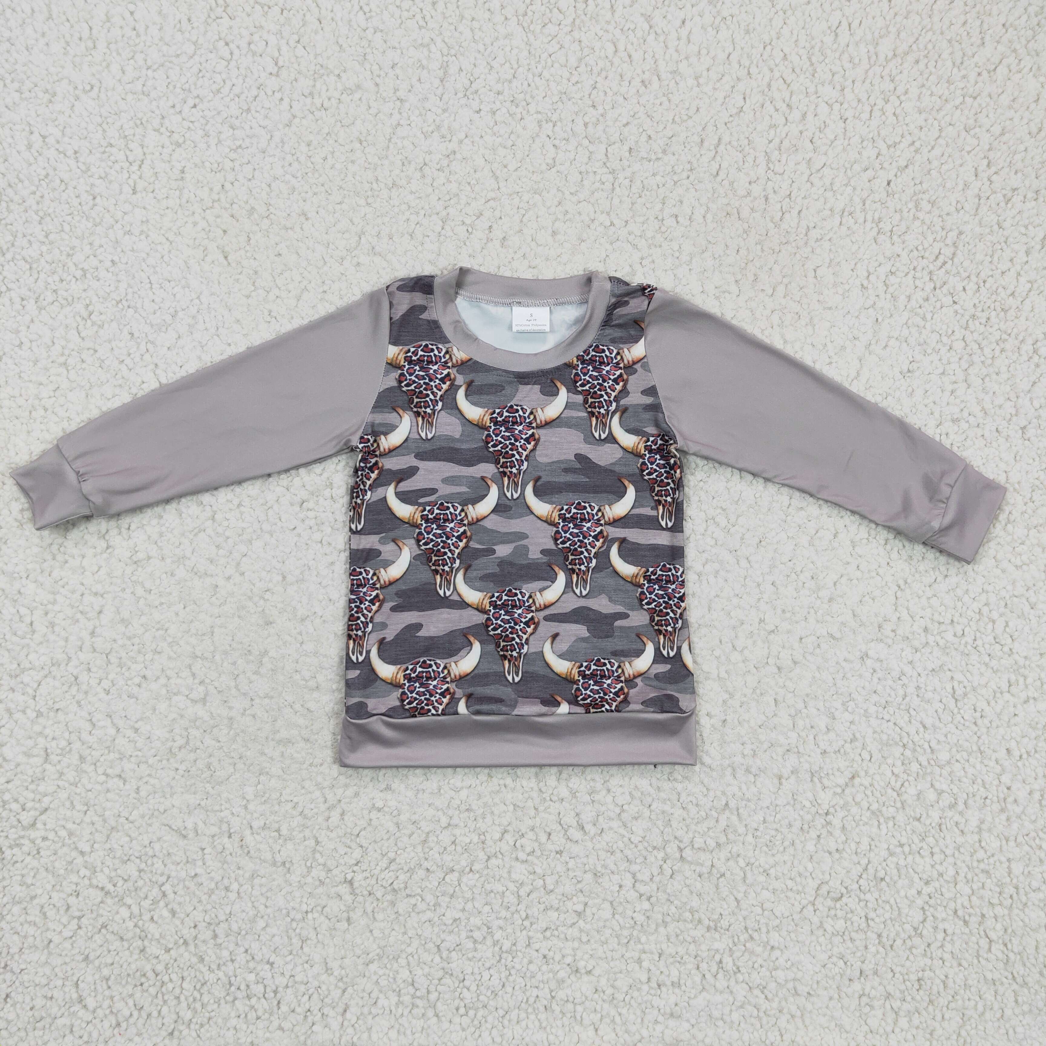 BT0108 baby boy clothes cow winter top-promotion 2026.1.10 $2.99