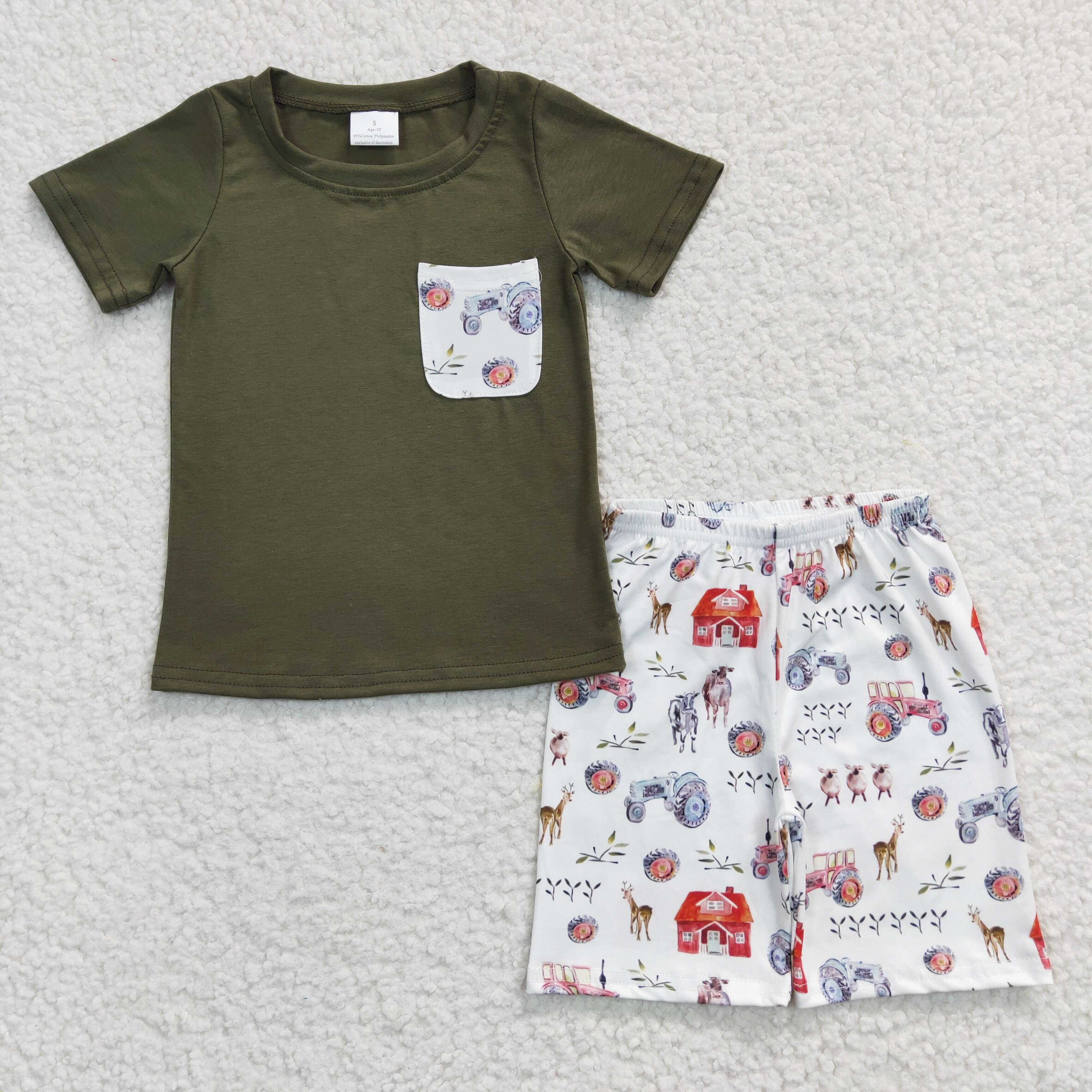 BSSO0131 baby boy clothes summer shorts outfits-promotion 2025.5.17 $5.5
