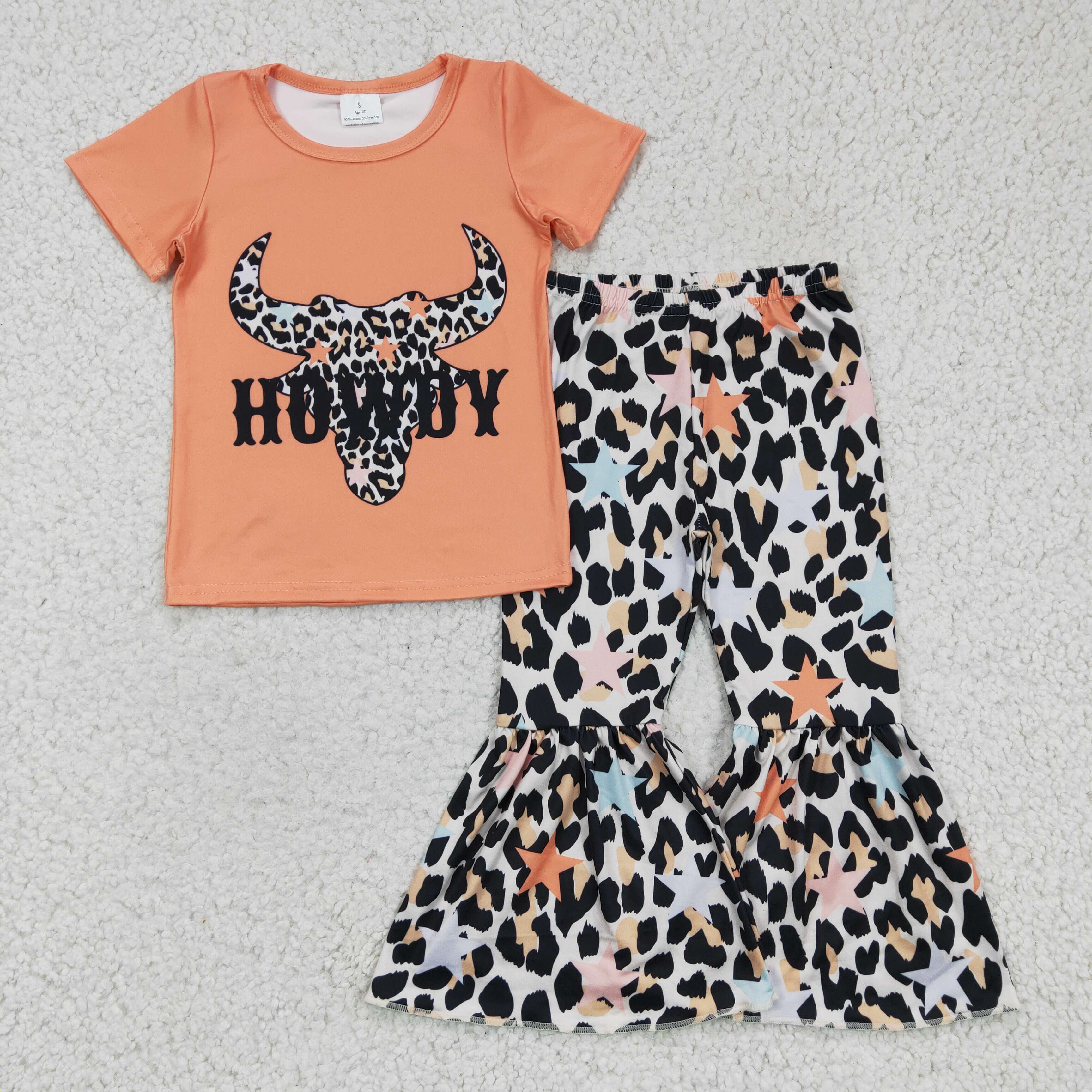 GSPO0305 baby girl clothes howdy fall spring outfits-promotion 2025.8.9 $5.5