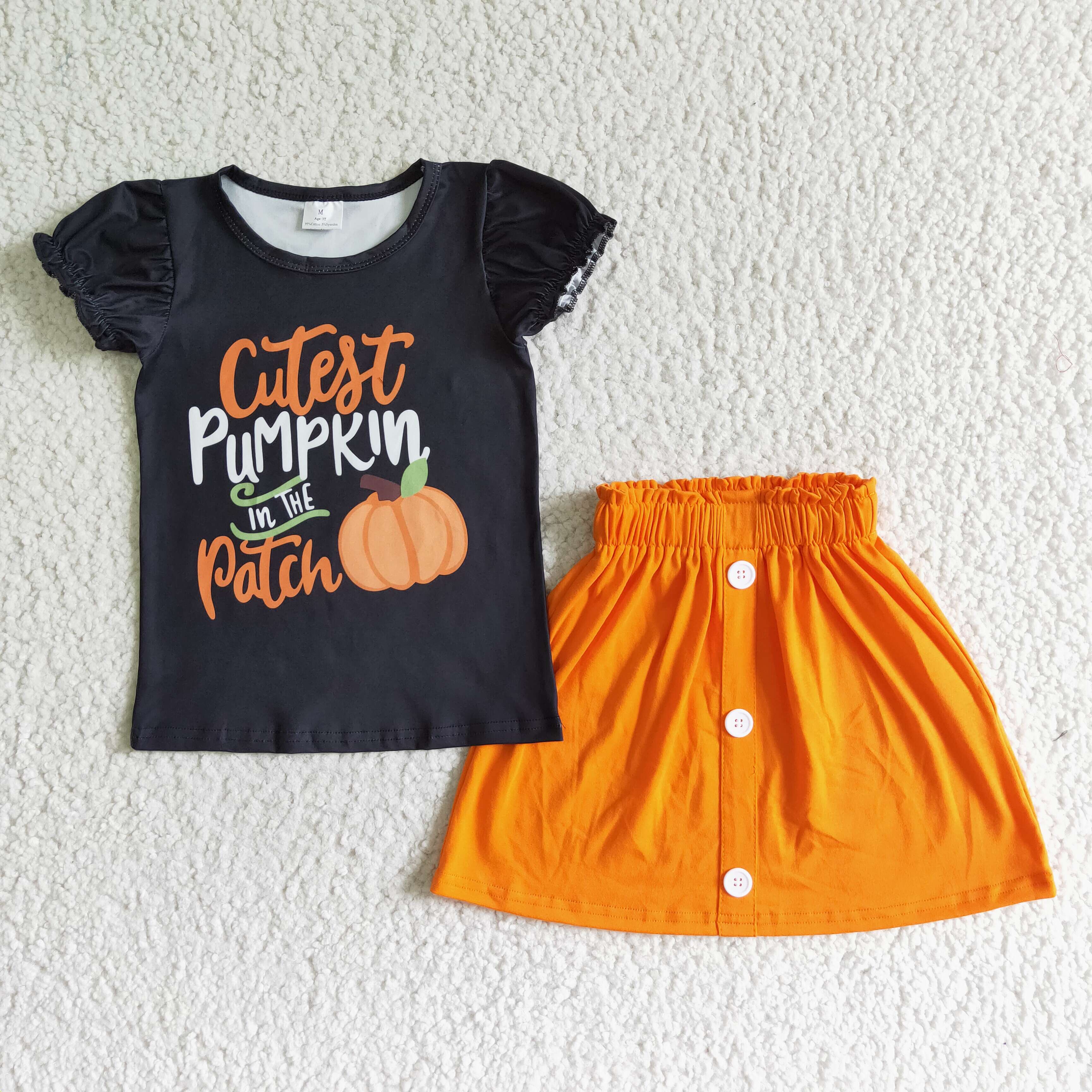GSD0106 girl halloween skirt outfit-promotion 2025.8.23 $5.5