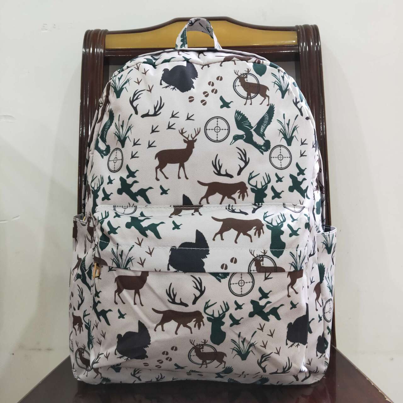 BA0231 RTS toddler backpack deer camo print baby  gift preschool bag hunting backpack Sizes: 17*13.2*5 inches