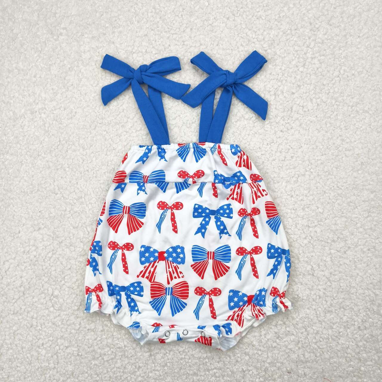 SR2902 RTS boy clothes bows boy 4th of July Patriotic summer bubble 