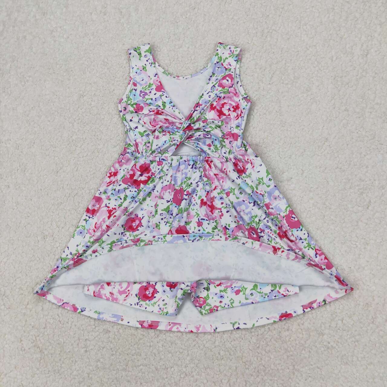 GSD1991 RTS Girl clothes flower girl summer dress yoga clothes sports clothes swim dress