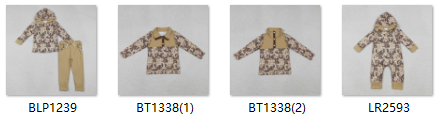 RTS kids matching clothing  hunting print clothing baby winter clothing-2025.10.27