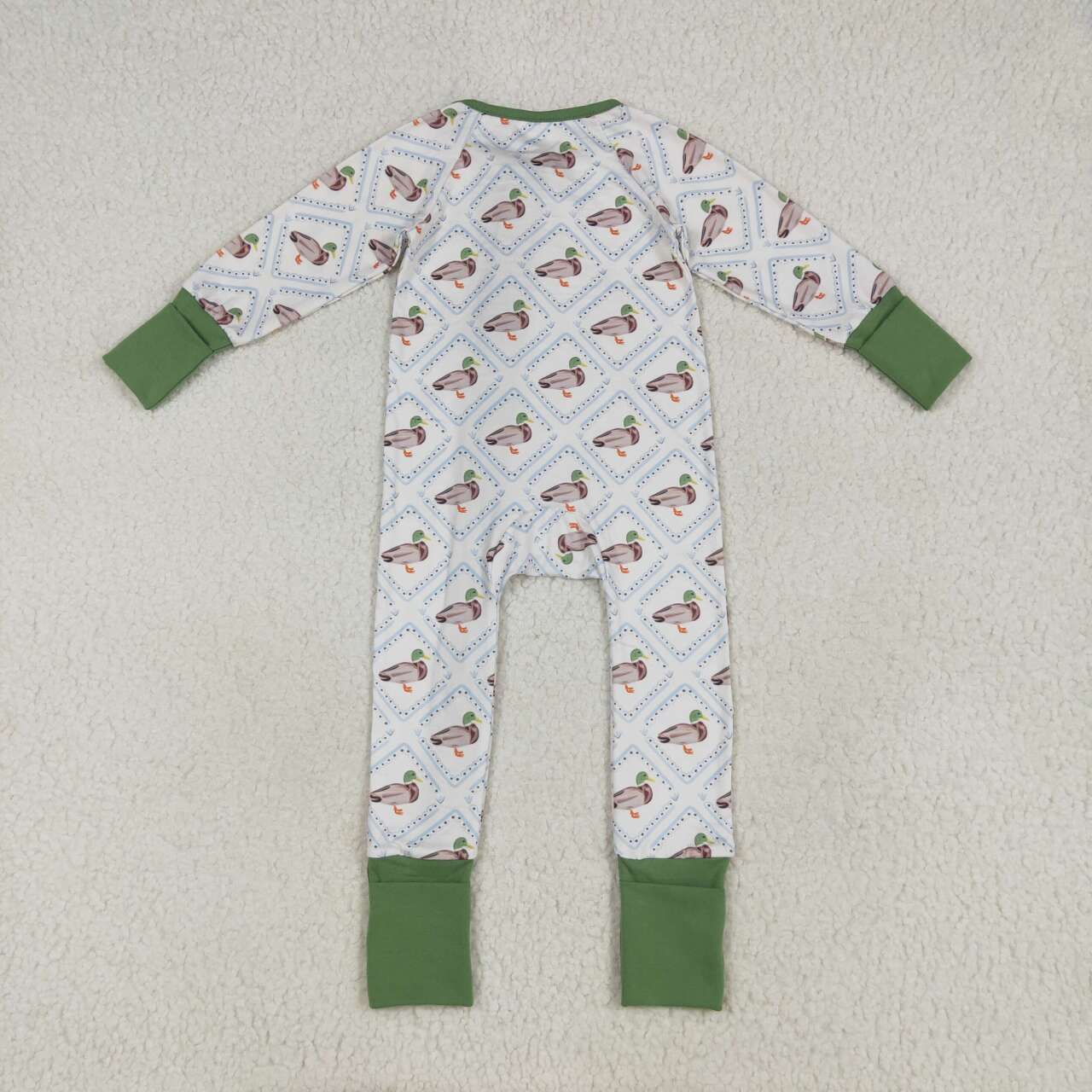 LR2269 RTS baby boy clothes mallard boy winter romper