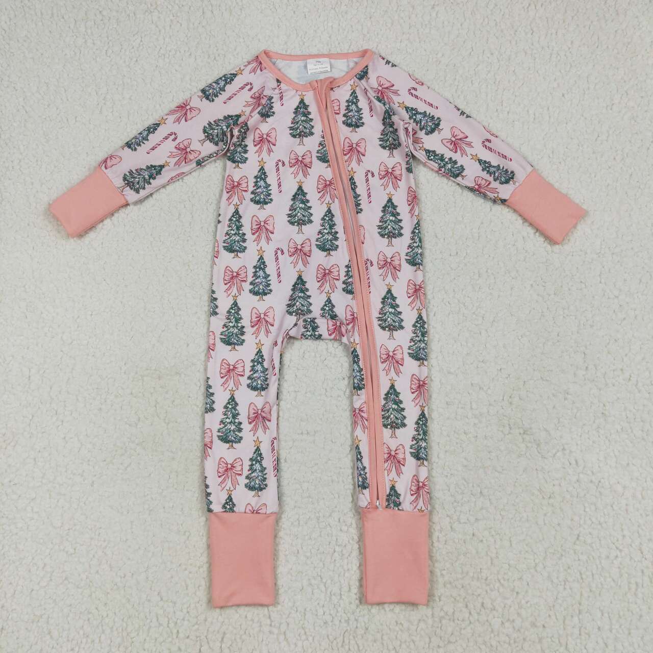 LR2283 RTS girl clothes tree toddler girl christmas winter romper 
