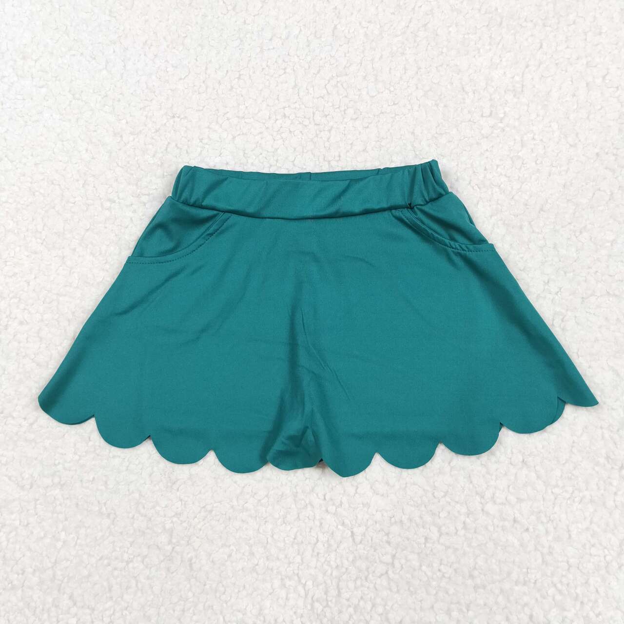 GLK0077 RTS girls clothes green girl yoga shots skirt atheletic clothes