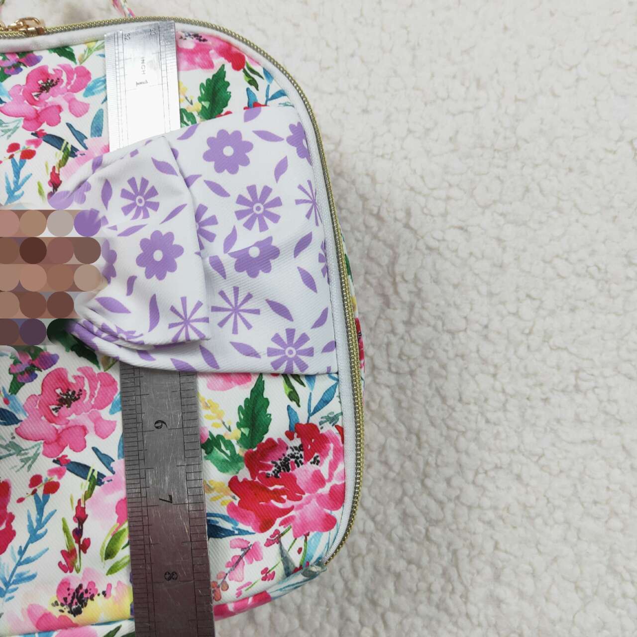 BA0102 lunch box floral Sizes 8.5*3*3 INCHES