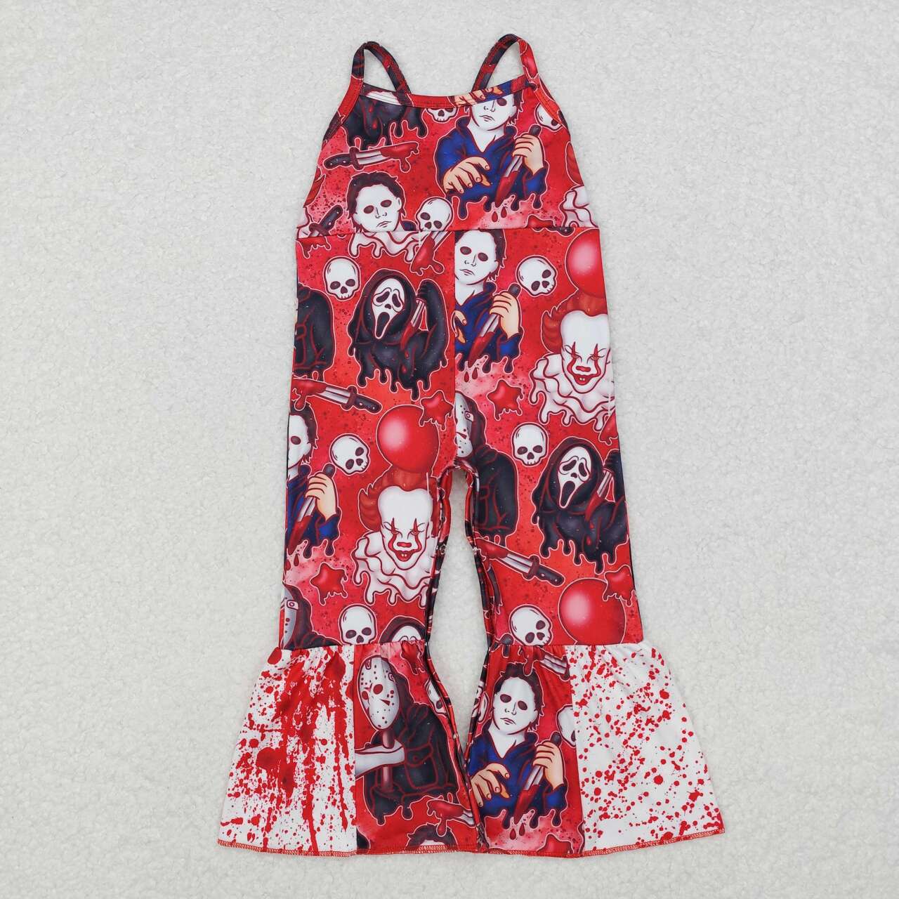 SR1965 0-3M to 2T RTS baby girl clothes skull girl halloween jumpsuit