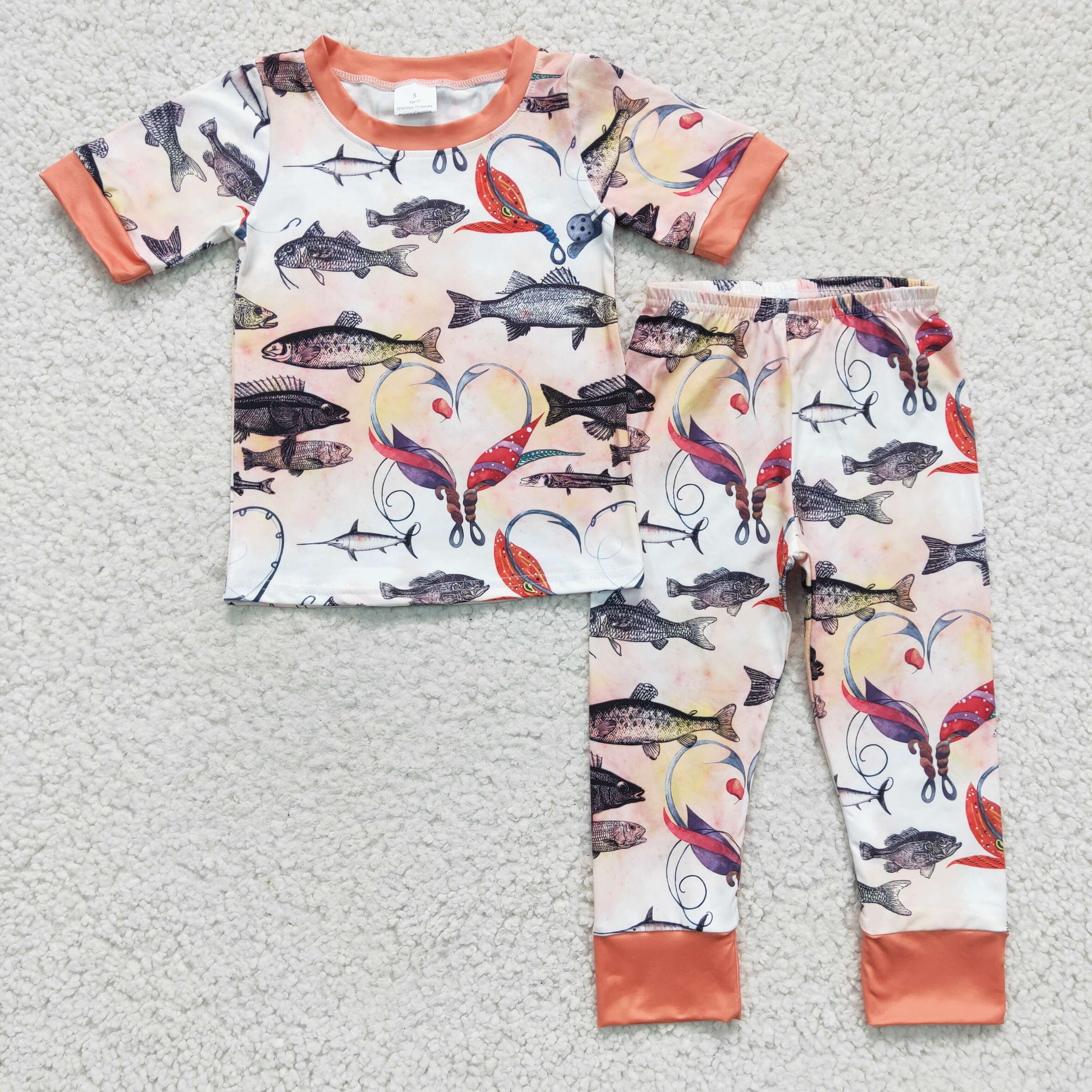 BSPO0041 baby boy clothes fish fall spring outfits-promotion 2025.1.4 $5.5