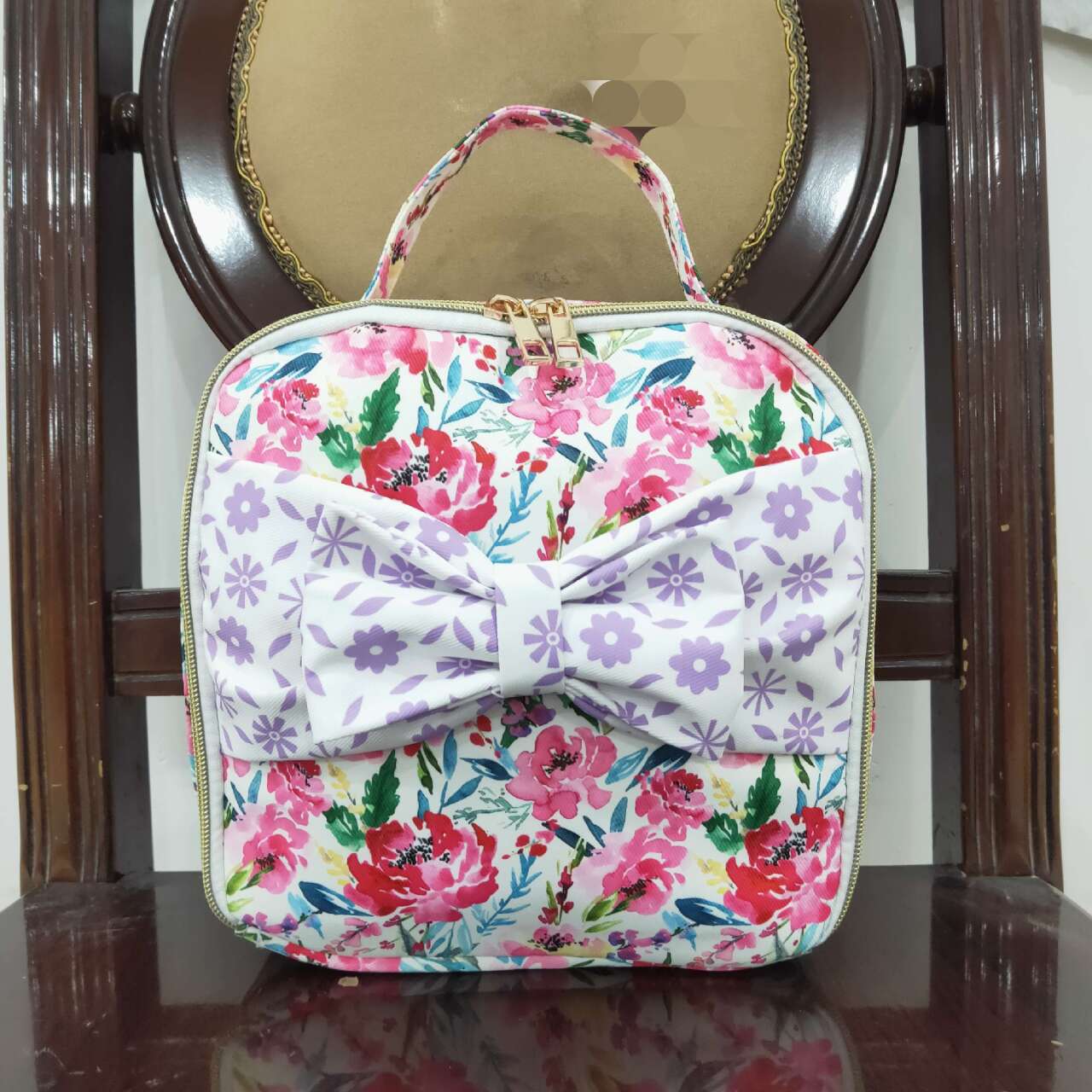 BA0102 lunch box floral Sizes 8.5*3*3 INCHES