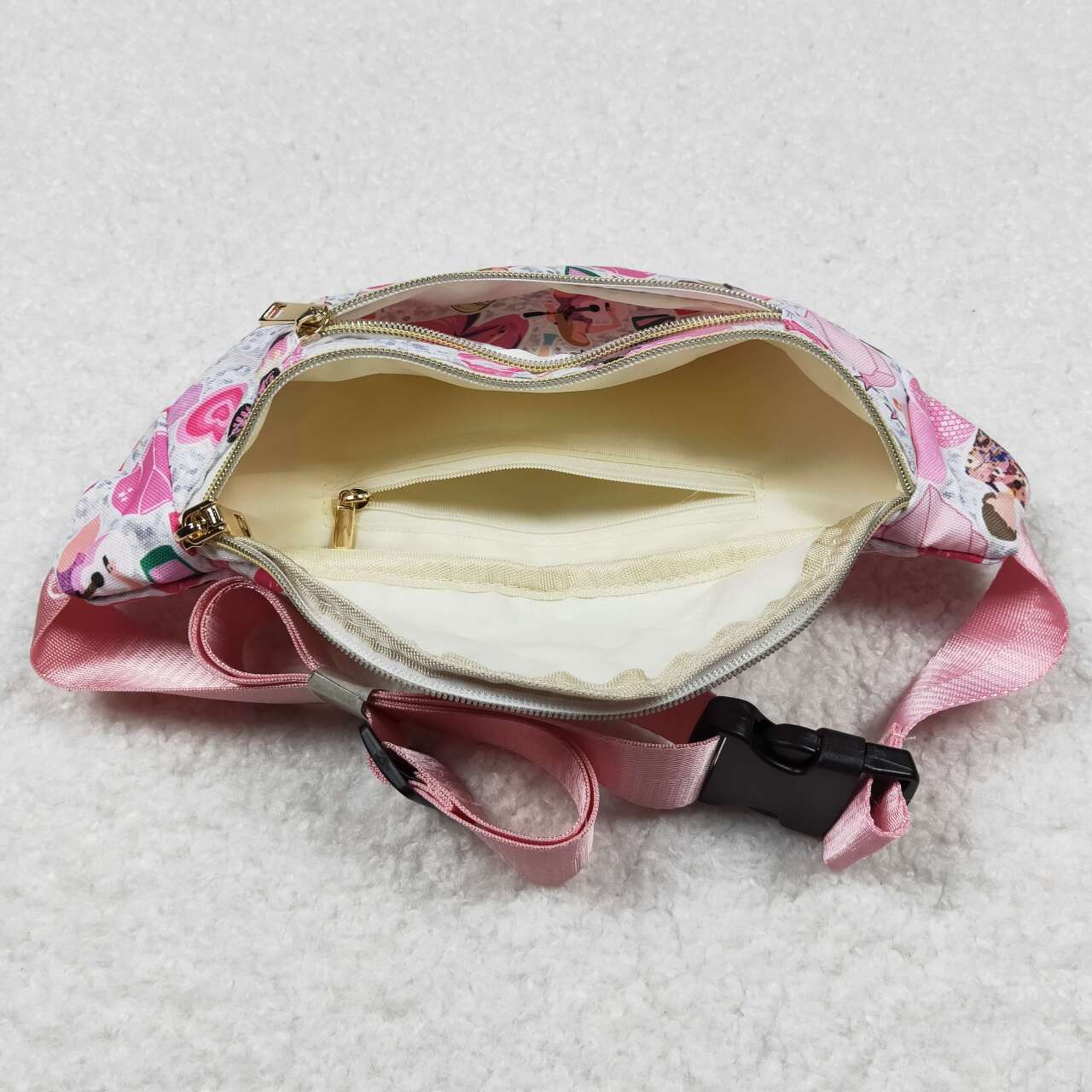 BA0165 RTS fanny pack 1989 singer pink bag belt bag