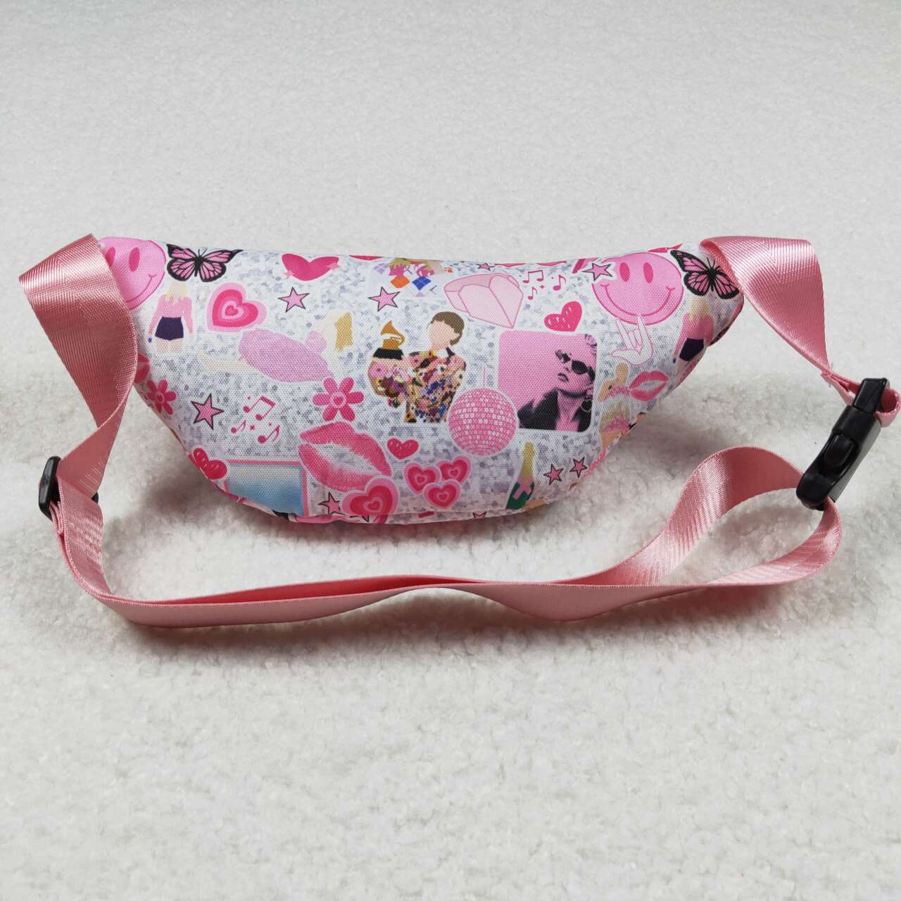 BA0165 RTS fanny pack 1989 singer pink bag belt bag