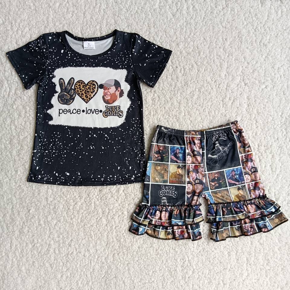 B16-3 baby girl clothes girl summer shorts set-promotion 2025.7.14 $1.99 deadline:31th August.