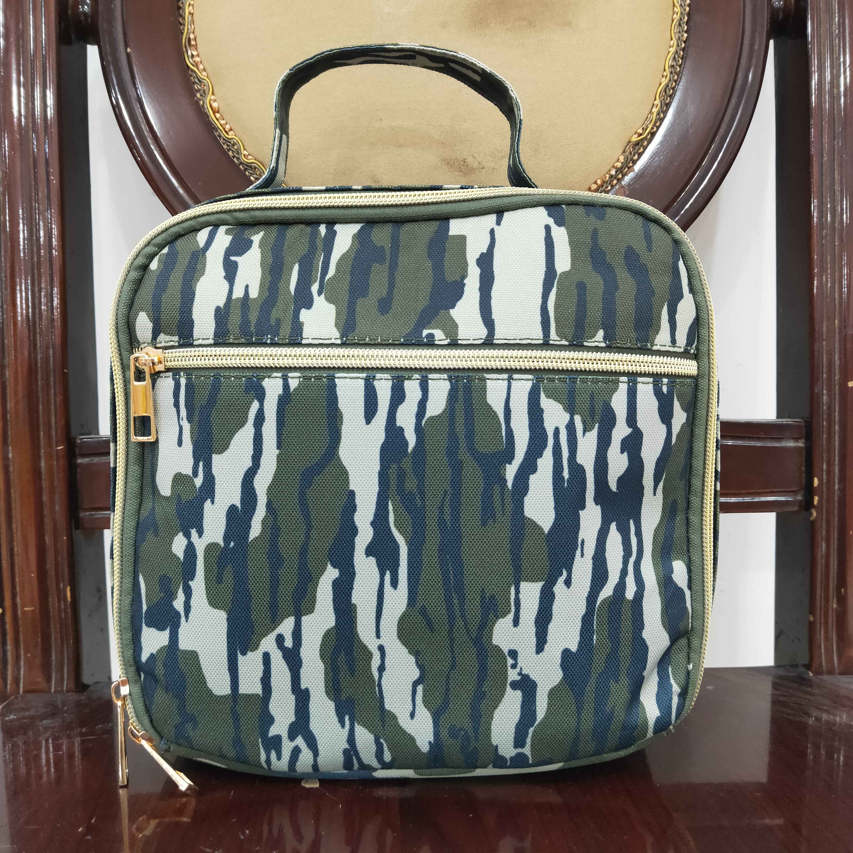 BA0228 RTS baby  bag camouflage baby lunch box  bag Size：3.5*8.5*8.5 inches