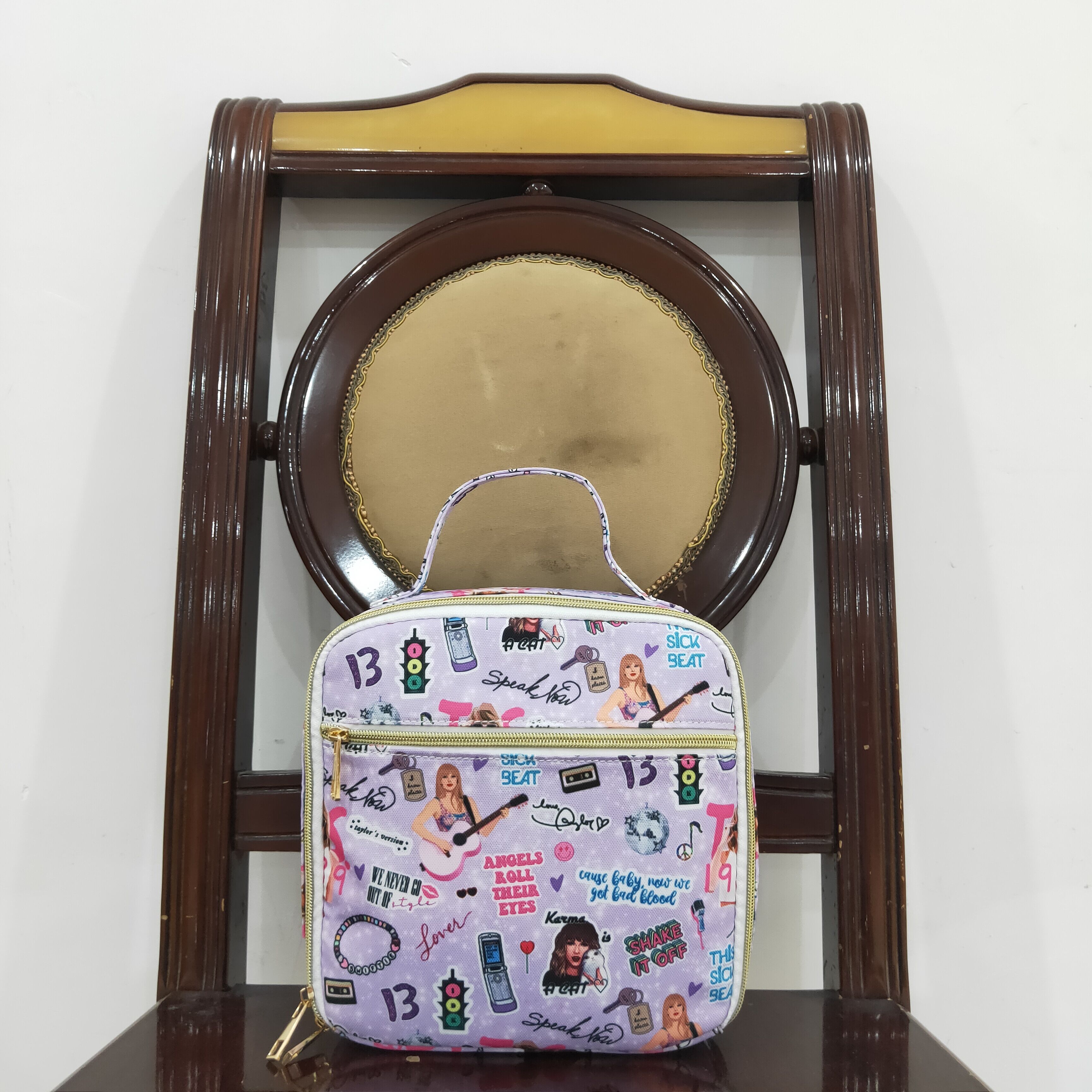 BA0229 RTS baby  bag 1989 singer  baby lunch box  bag Sizes:8.3 Inches*8.5inches*3.5 inches