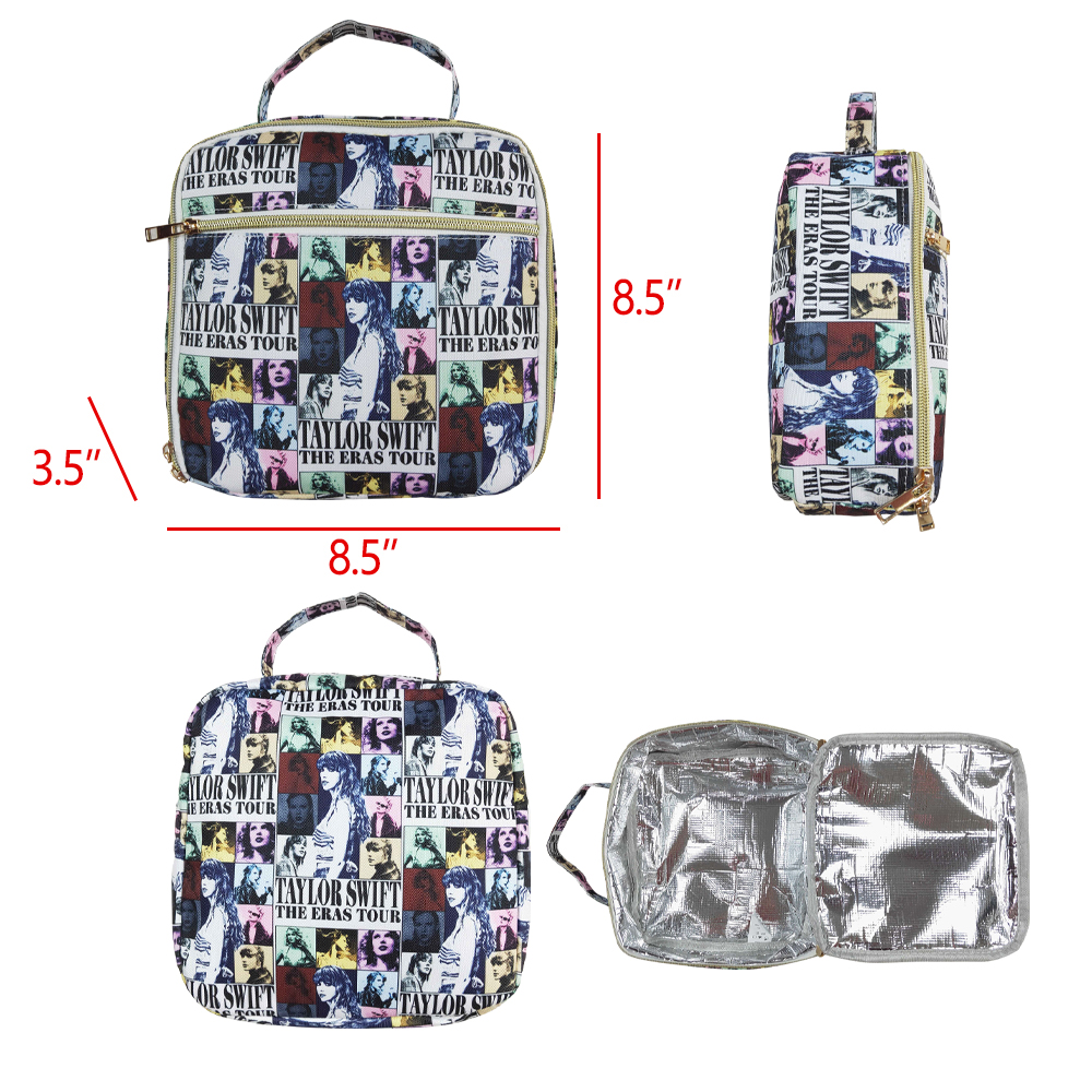 BA0237 RTS baby  bag 1989 singer baby lunch box  bag Size：3.5*8.5*8.5 inches