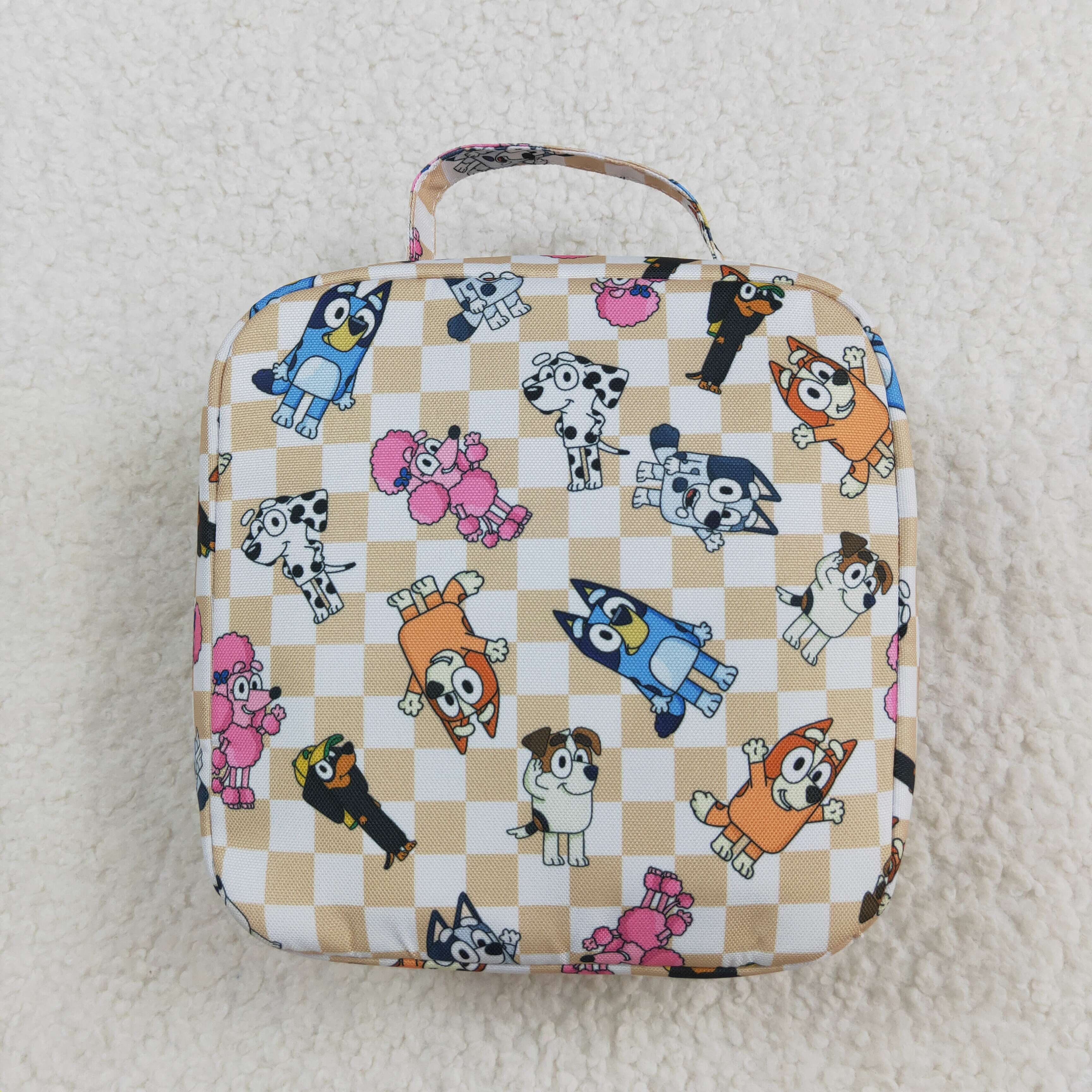 BA0250 RTS baby  bag cartoon dog baby lunch box  bag SIZES:8.3 INCHES*8.5INCHES*3.5 INCHES